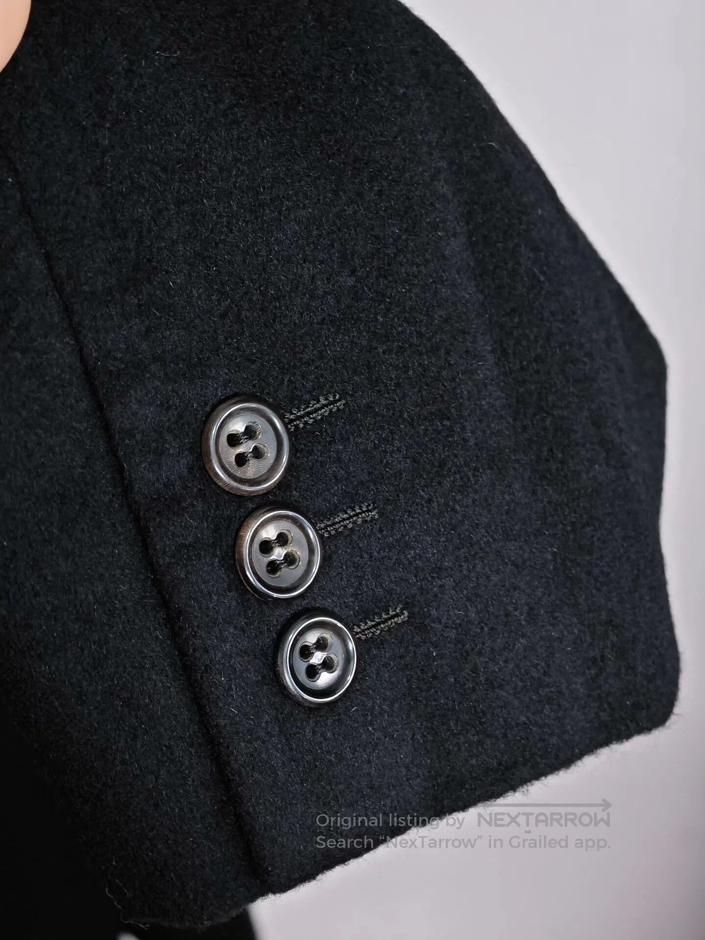 MooRER Custom Wool Blend Coat by Moorbrook. Size US M / EU 48-50 / 2 - 5 Thumbnail