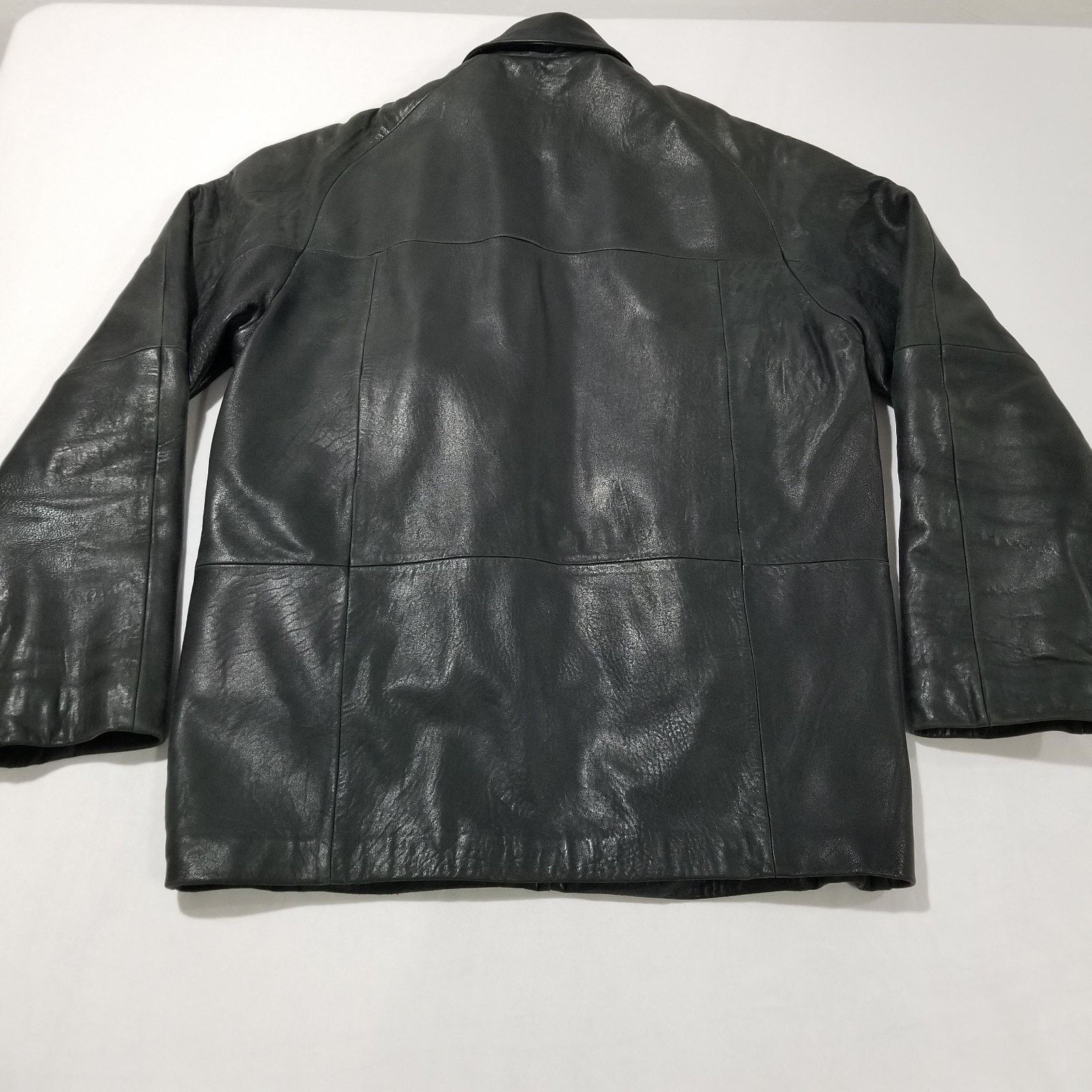 Wilsons Leather VTG WILSONS LEATHER JACKET Mens Medium Black Pelle Studio Size US M / EU 48-50 / 2 - 3 Thumbnail