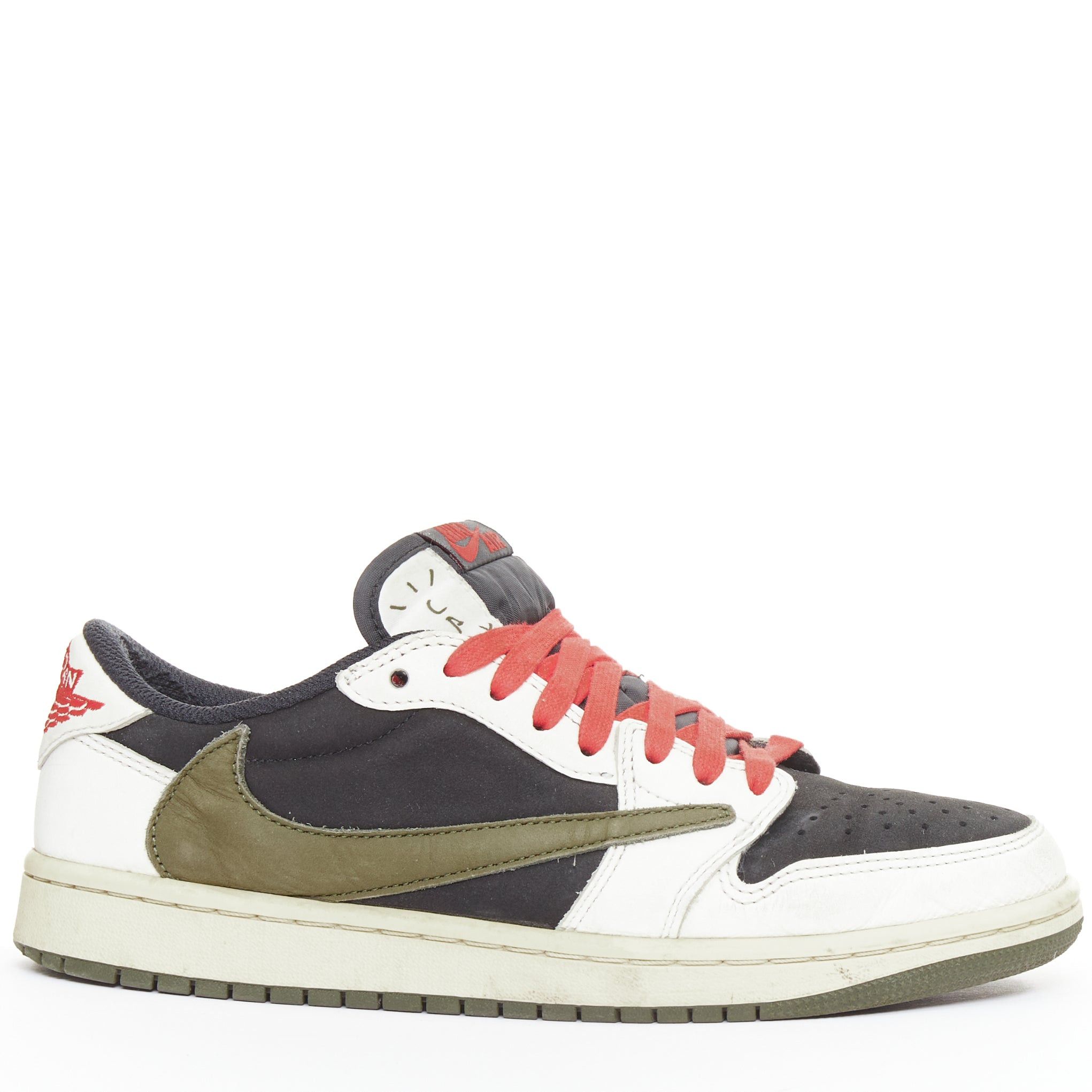 Nike Nike Travis Scott Air Jordan 1 Retro Low OG SP Medium Olive low top sneaker EU40 Size US 7 / EU 40 - 1 Thumbnail