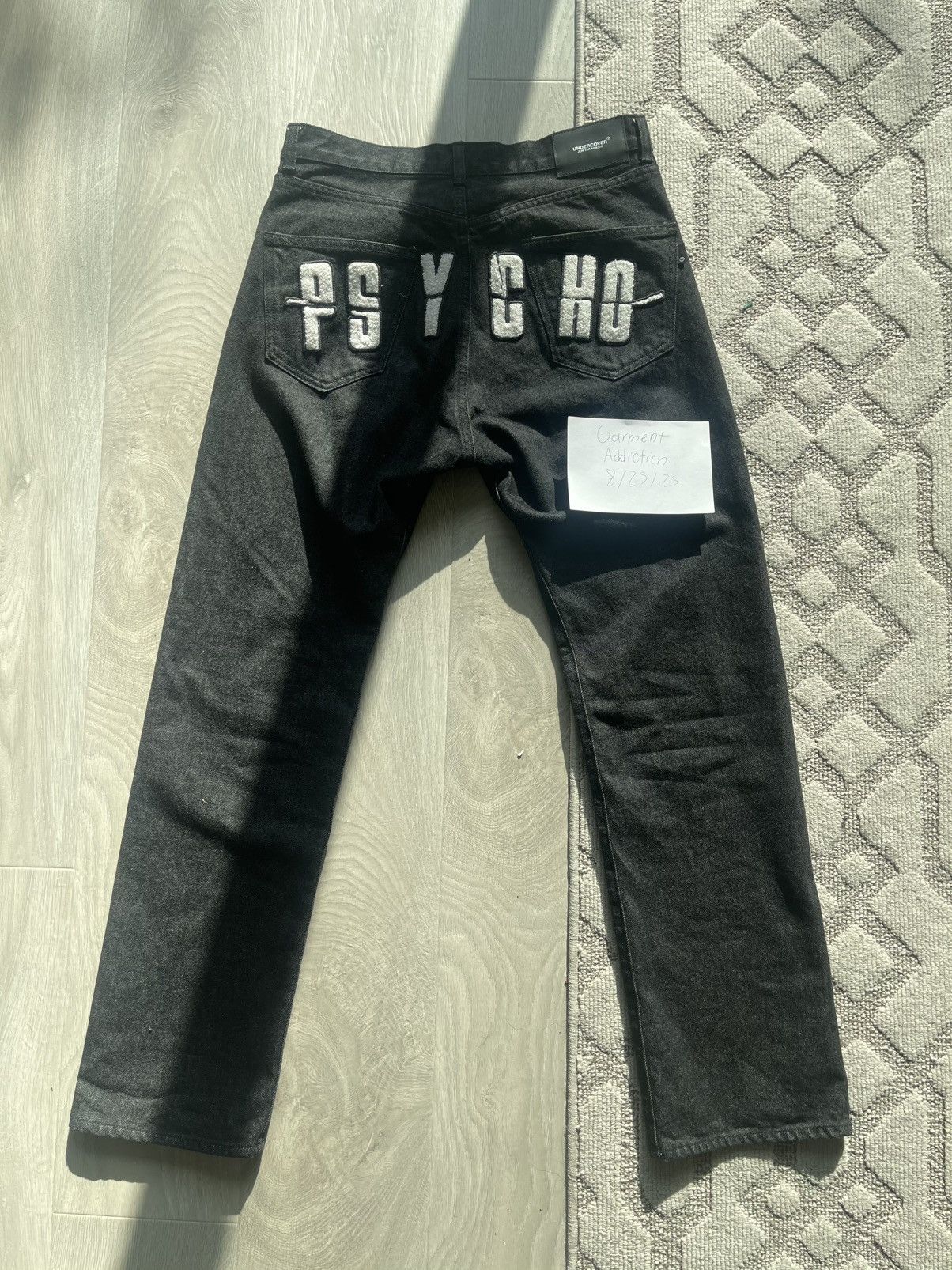 Undercover Undercover Psycho Motiff Denim Jeans Size US 30 / EU 46 - 1 Thumbnail