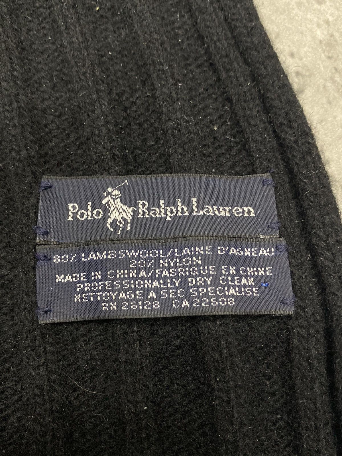 Polo Ralph Lauren × Ralph Lauren × Vintage Vintage Polo Ralph Lauren Small Logo Scarf Size ONE SIZE - 4 Thumbnail