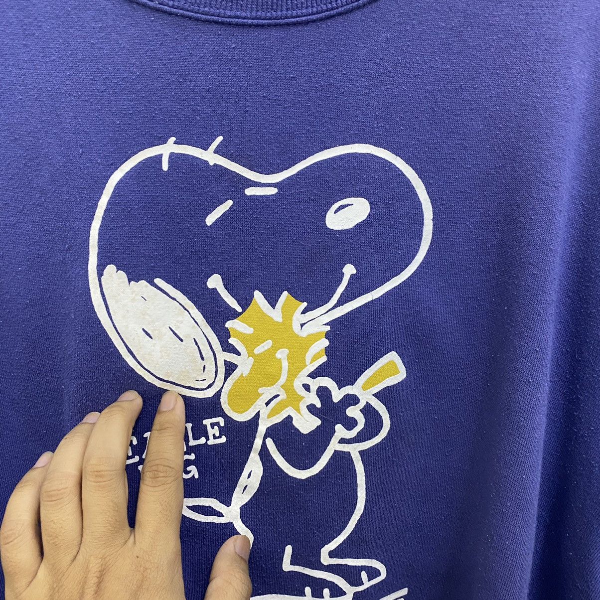 Cartoon Network × Peanuts × Vintage Vintage Peanuts Snoopy And Woodstock Sweatshirt Crewneck Size US M / EU 48-50 / 2 - 8 Thumbnail