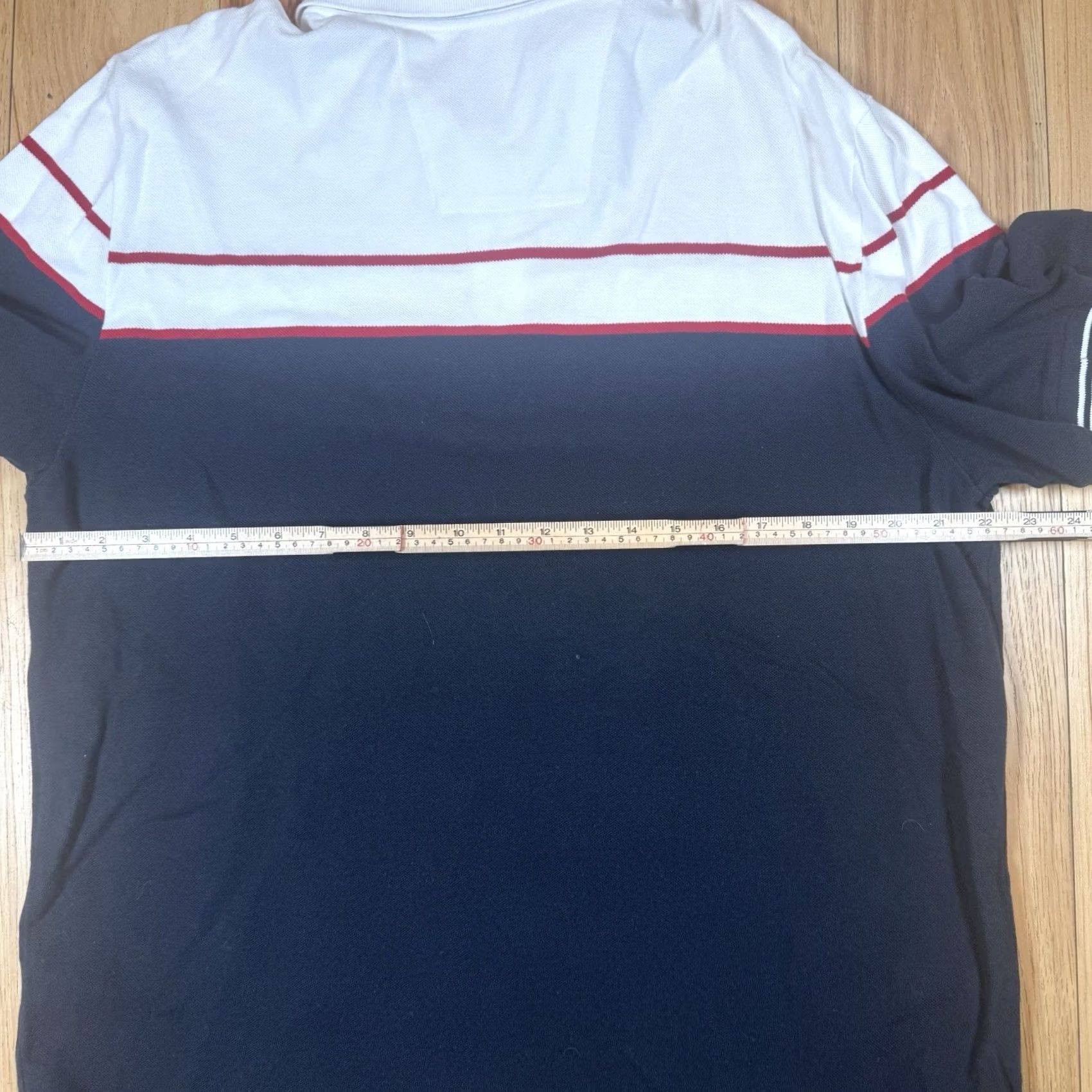 Nautica Nautica Polo Shirt Mens 2XL Blue Stripe Short Sleeve Dri Fit Polo Shirt Mens 2XL Blue Stripe Short Sleeve Striped Dri Fit Size US XXL / EU 58 / 5 - 5 Thumbnail