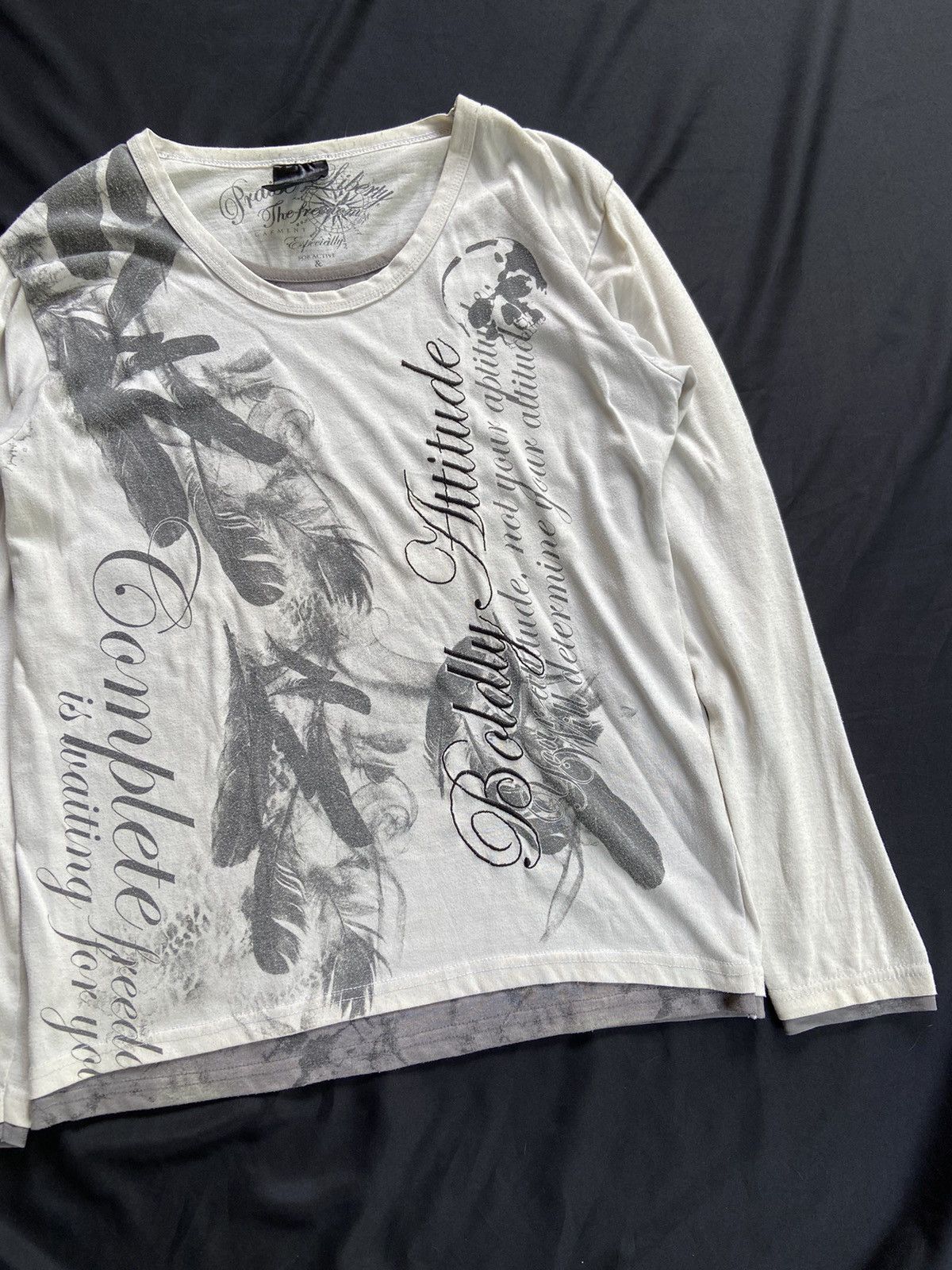 Isamu Katayama Backlash B ONE SOUL DOUBLE LAYER PRISE LIBERTY LONG SLEEVE Size US M / EU 48-50 / 2 - 4 Thumbnail