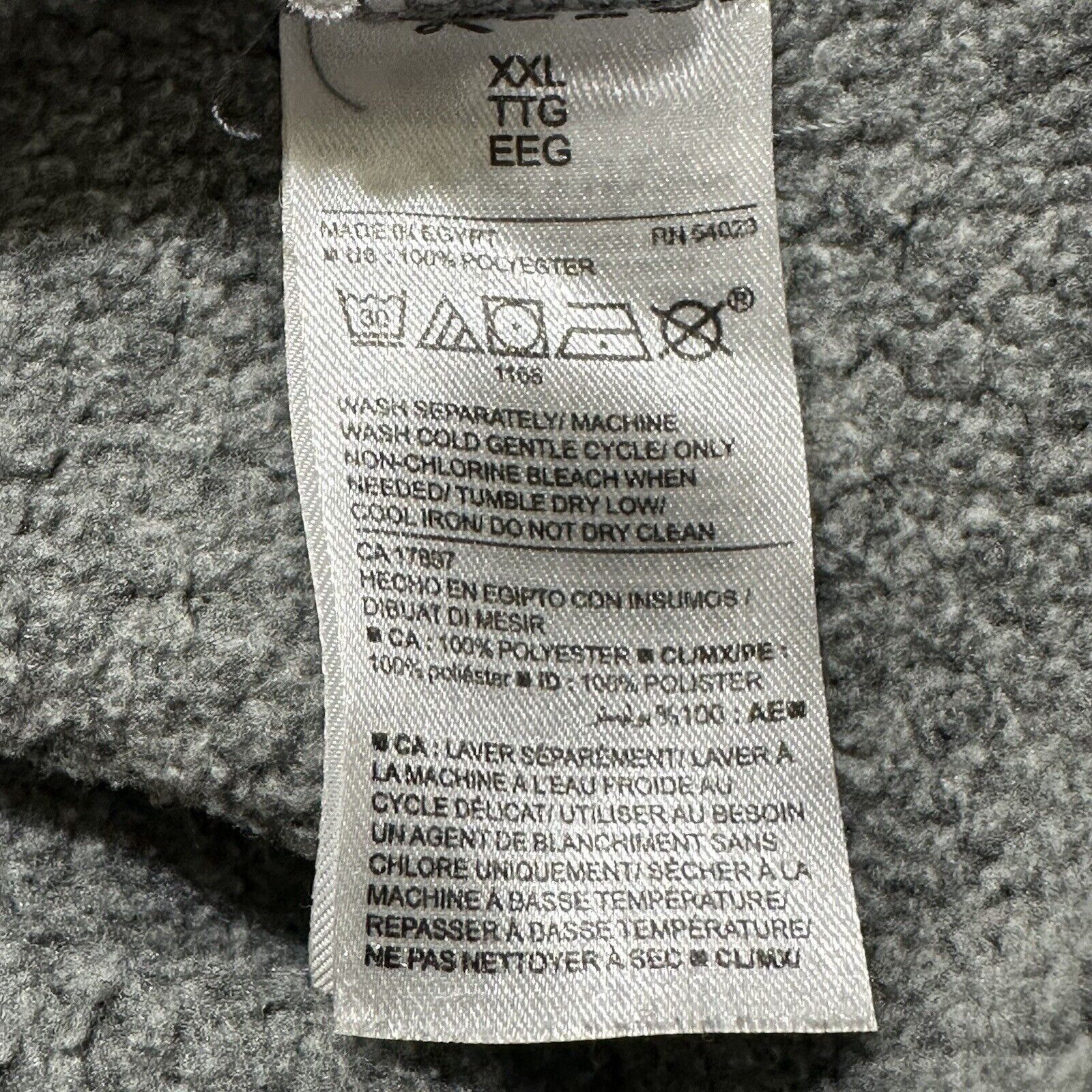 Old Navy Old Navy XXL 1/4 Zip Fleece Lined Sweater Gray Sweatshirt Size US XXL / EU 58 / 5 - 4 Thumbnail