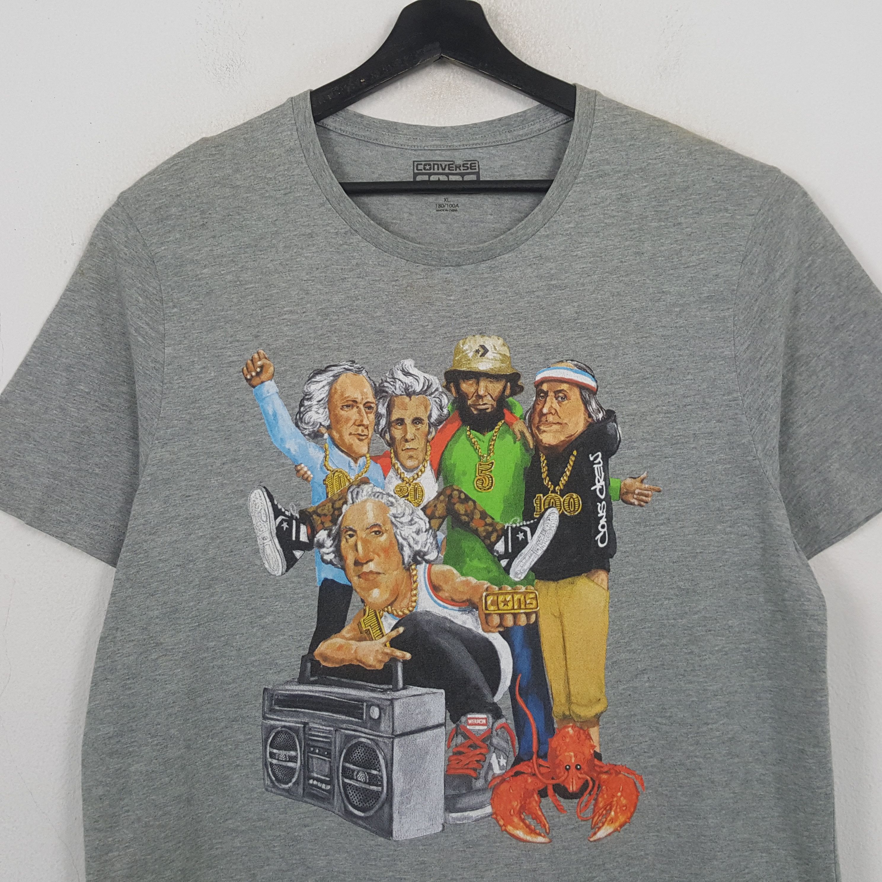 Converse Converse Cons Streetwear Style Tshirt RR21 Size US L / EU 52-54 / 3 - 2 Thumbnail