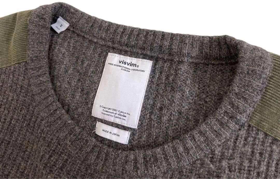 Visvim Visvim gray wool knit sweater 0112405012001 Size US M / EU 48-50 / 2 - 6 Thumbnail