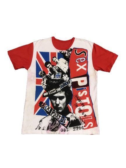 Band Tees × Vintage Bootleg Vintage Sex Pistols Tee Size US M / EU 48-50 / 2 - 1 Thumbnail