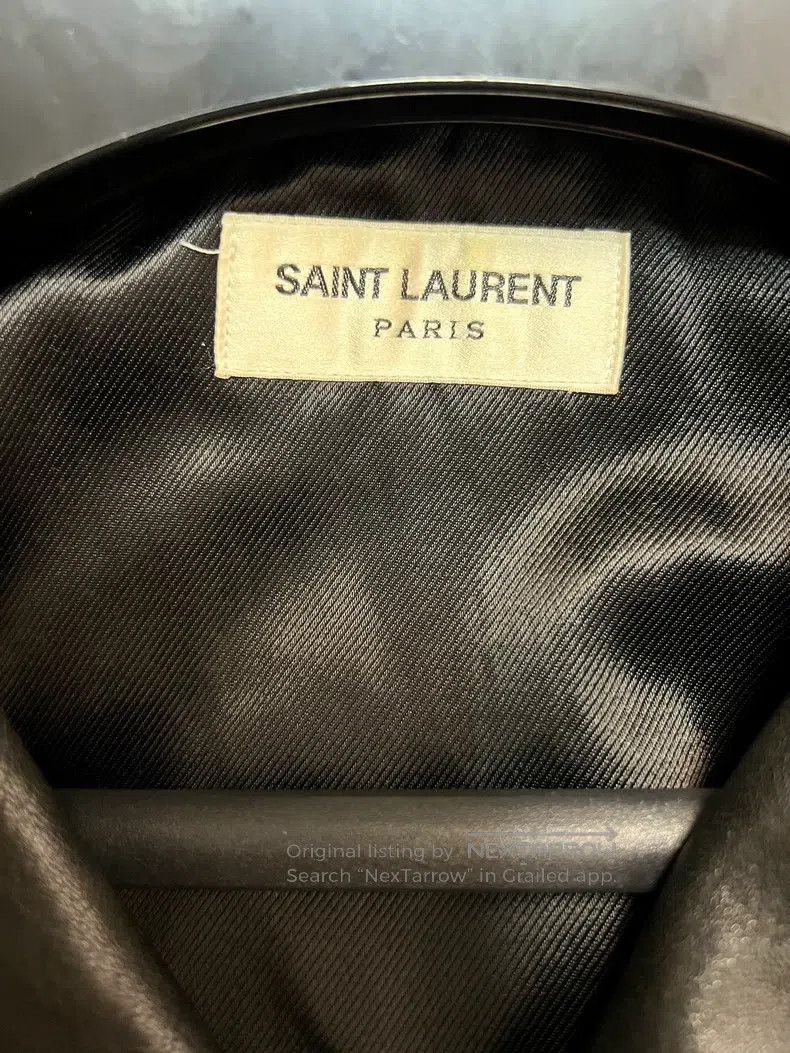 Saint Laurent Paris Saint Laurent Paris Motorcycle Leather Jacket Size US S / EU 44-46 / 1 - 3 Thumbnail