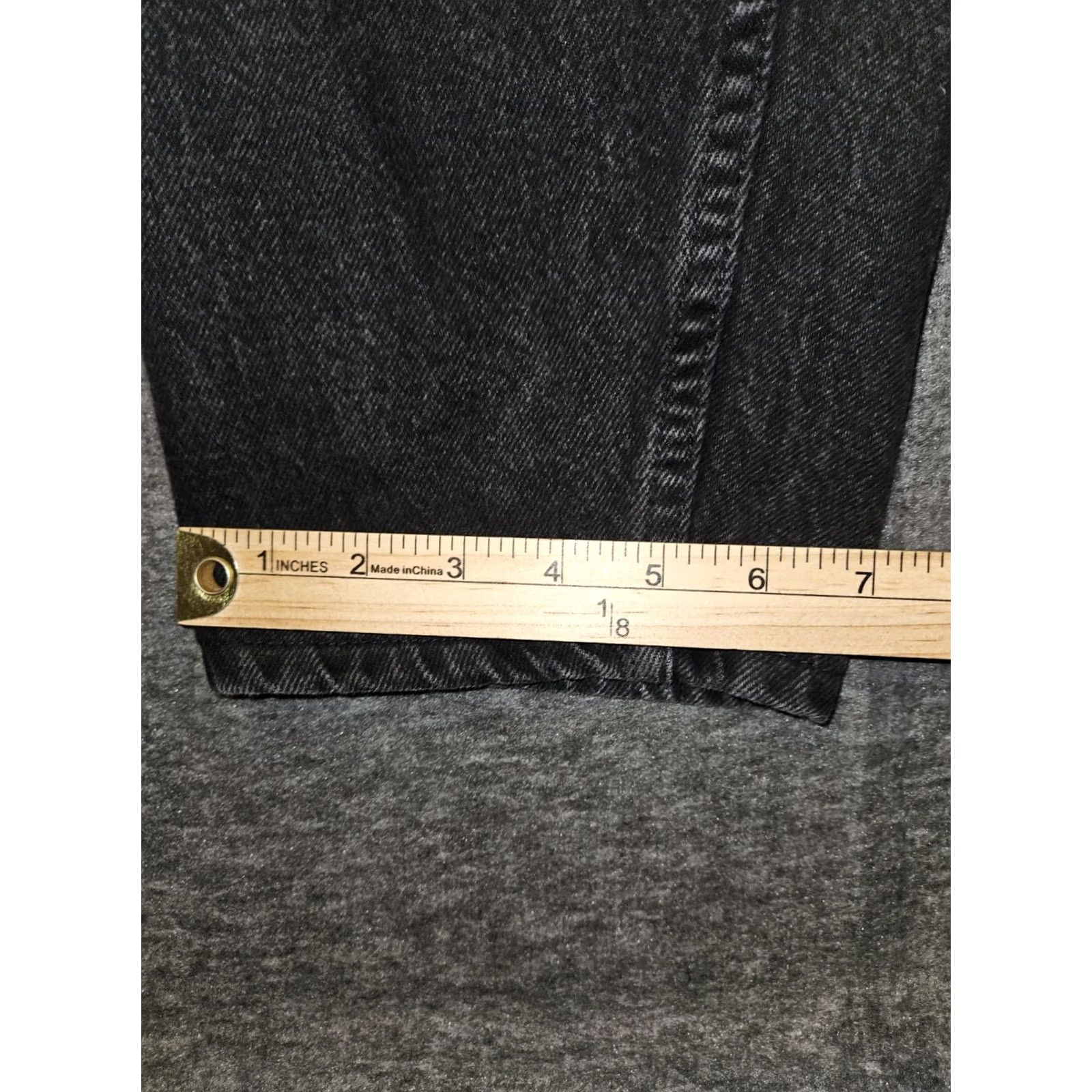 Wrangler VINTAGE Wrangler Jeans Women's 18P Black Tapered USA Cotton 90's Western Size 40" / US 18 - 6 Thumbnail