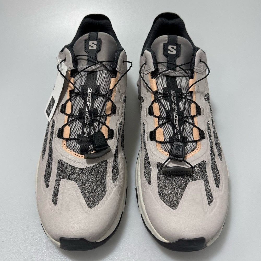 Salomon Salomon Speedverse PRG Ashes of Roses Gray Black Sneaker Sho Size US 11 / EU 44 - 2 Thumbnail