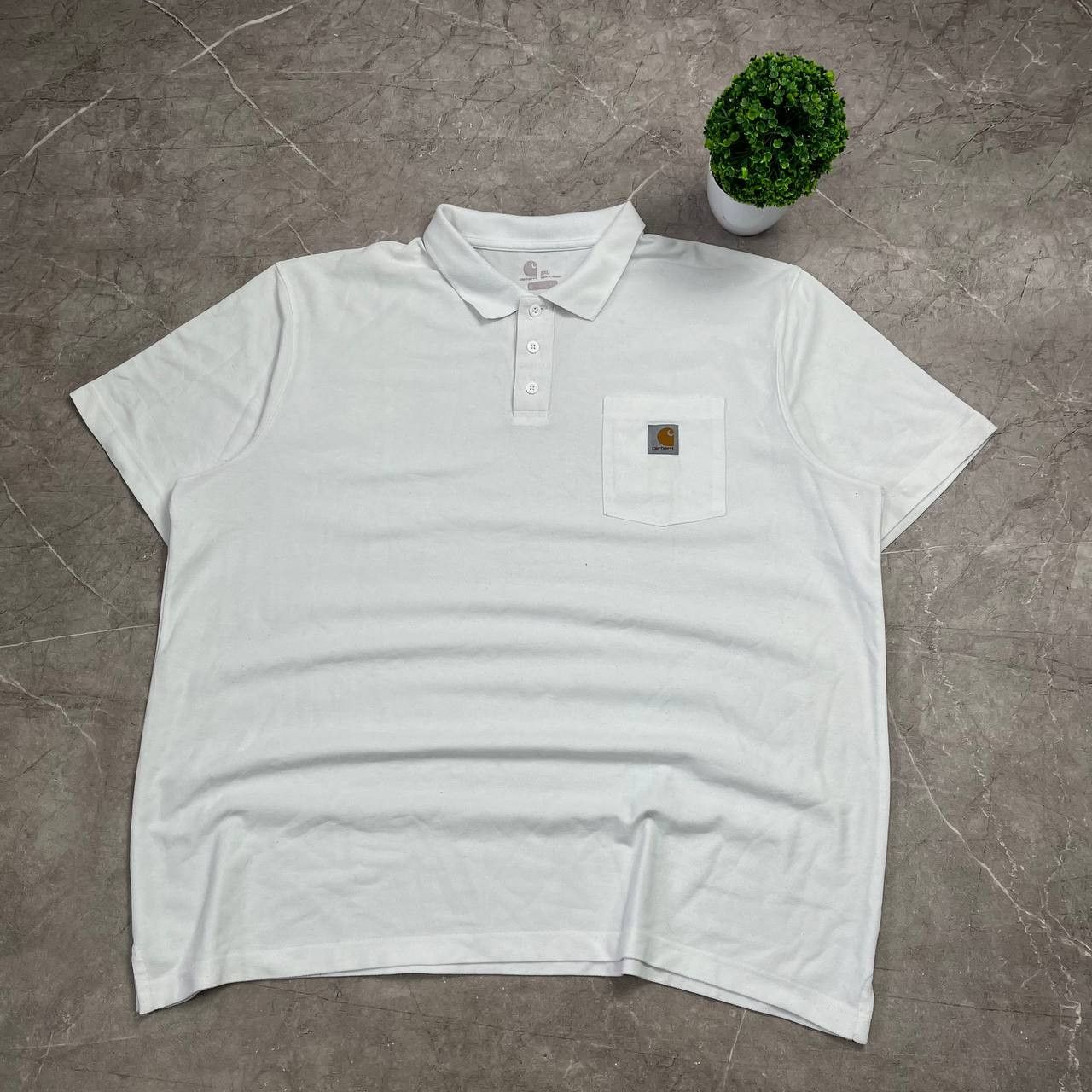 Carhartt Carhartt Multi-Pocket Polo T-Shirt Original Fit Size 2XL Size US XXL / EU 58 / 5 - 4 Thumbnail