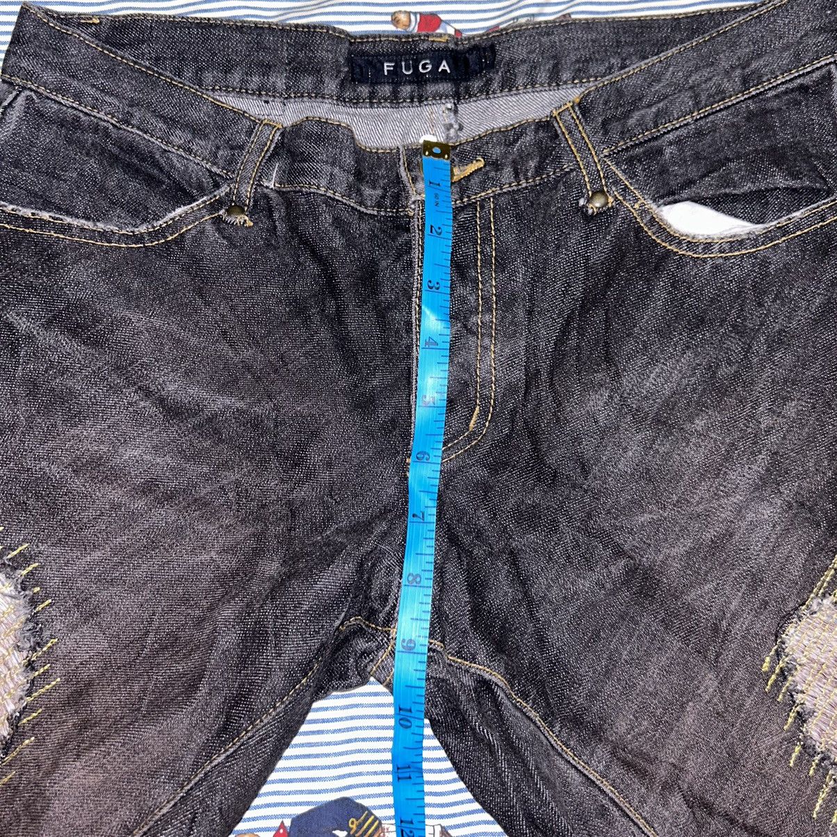GOSTAR DE FUGA Fuga Super Flared Rockstar Jeans Size US 31 - 22 Thumbnail