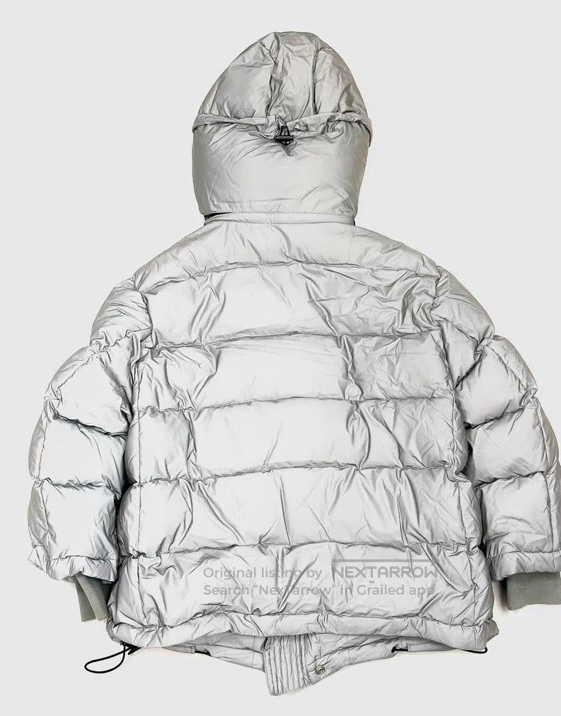 Balenciaga Balenciaga Silver Grey Down Jacket Size XS / US 0-2 / IT 36-38 - 2 Thumbnail
