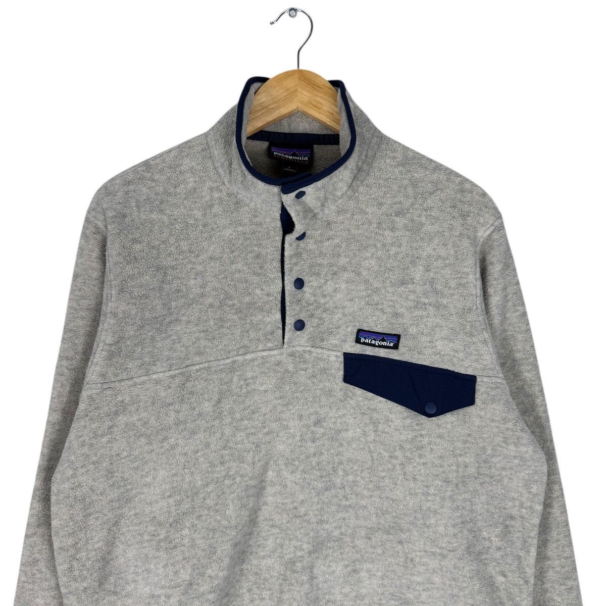 Patagonia 🌟PATAGONIA SYNCHILLA SNAP BUTTON FLEECE JACKET Size US L / EU 52-54 / 3 - 3 Thumbnail