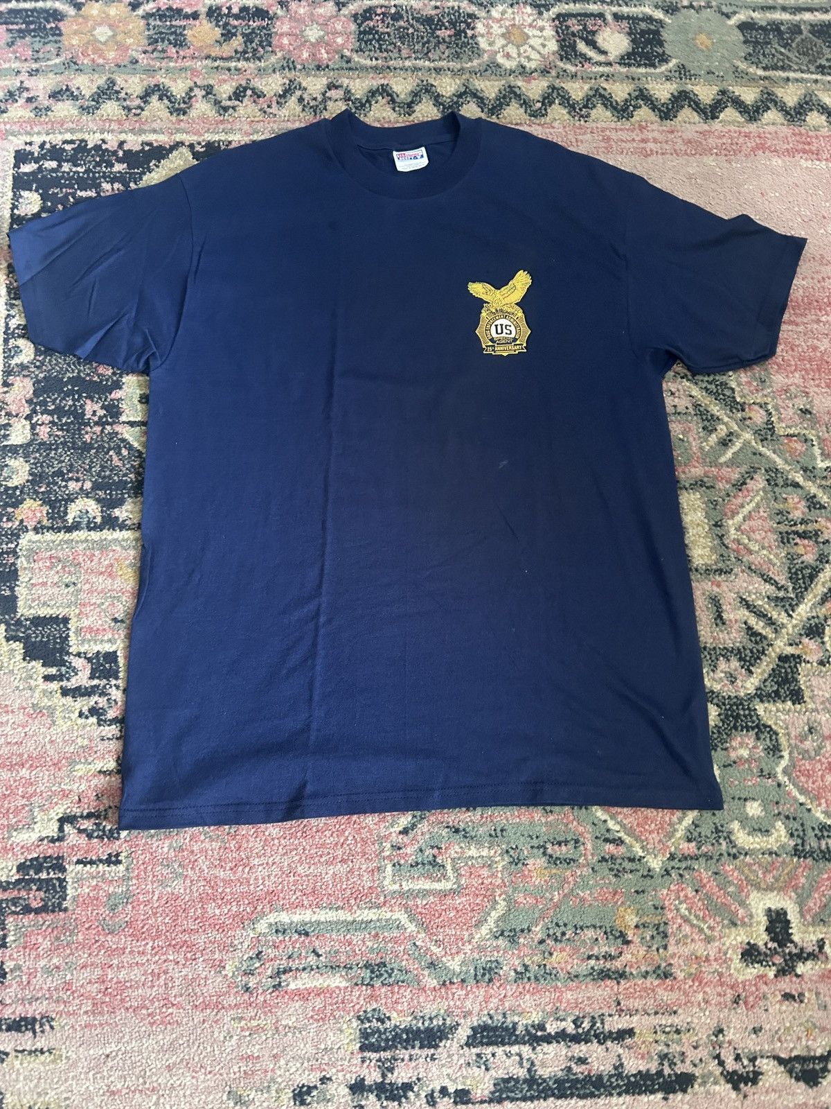 Vintage Vintage 1998 DEA 25th Anniversary Shirt Hanes Beefy-T XL Size US XL / EU 56 / 4 - 1 Thumbnail