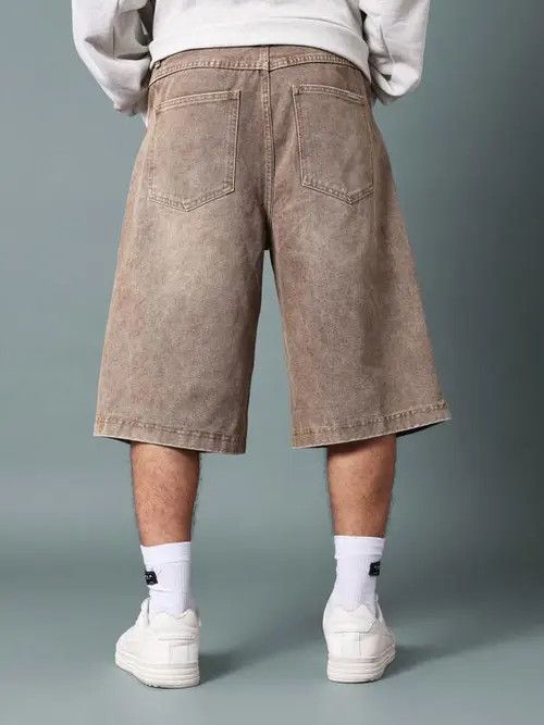 Jean Kawase x Arisa Washed vintage Retro Denim jeans jorts Size US 32 / EU 48 - 6 Thumbnail