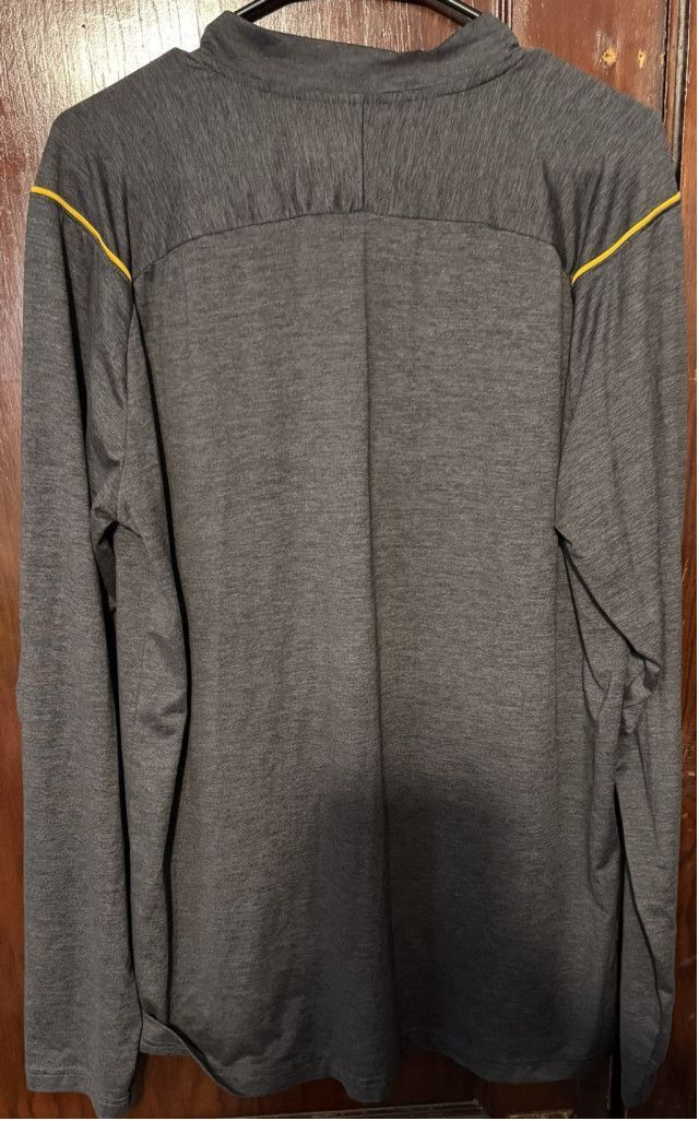 NHL Boston Bruins Long Sleeve 1/4 Zip Black Men's Sz L Size US L / EU 52-54 / 3 - 2 Thumbnail