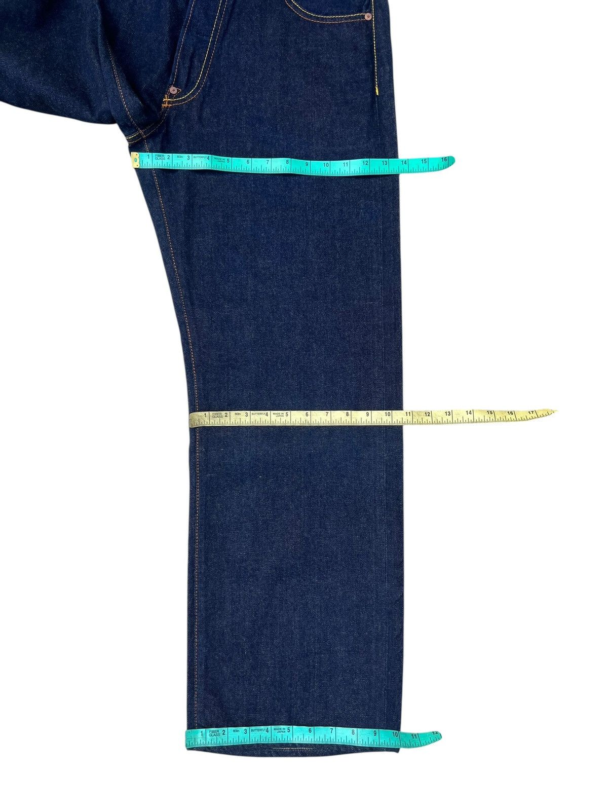 RMC Jeans RMC Martin Ksohoh Blue Denim Selvedge Jeans Loose Size US 36 / EU 52 - 6 Thumbnail