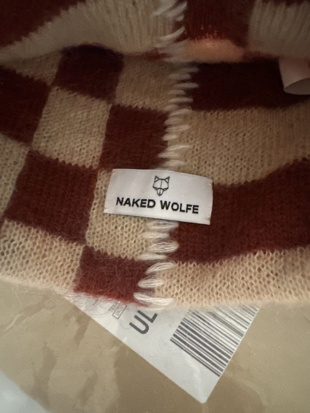NAKED WOLFE SOLD - NAKED WOLFE MOHAIR KNIT BEANIE Size ONE SIZE - 3 Thumbnail