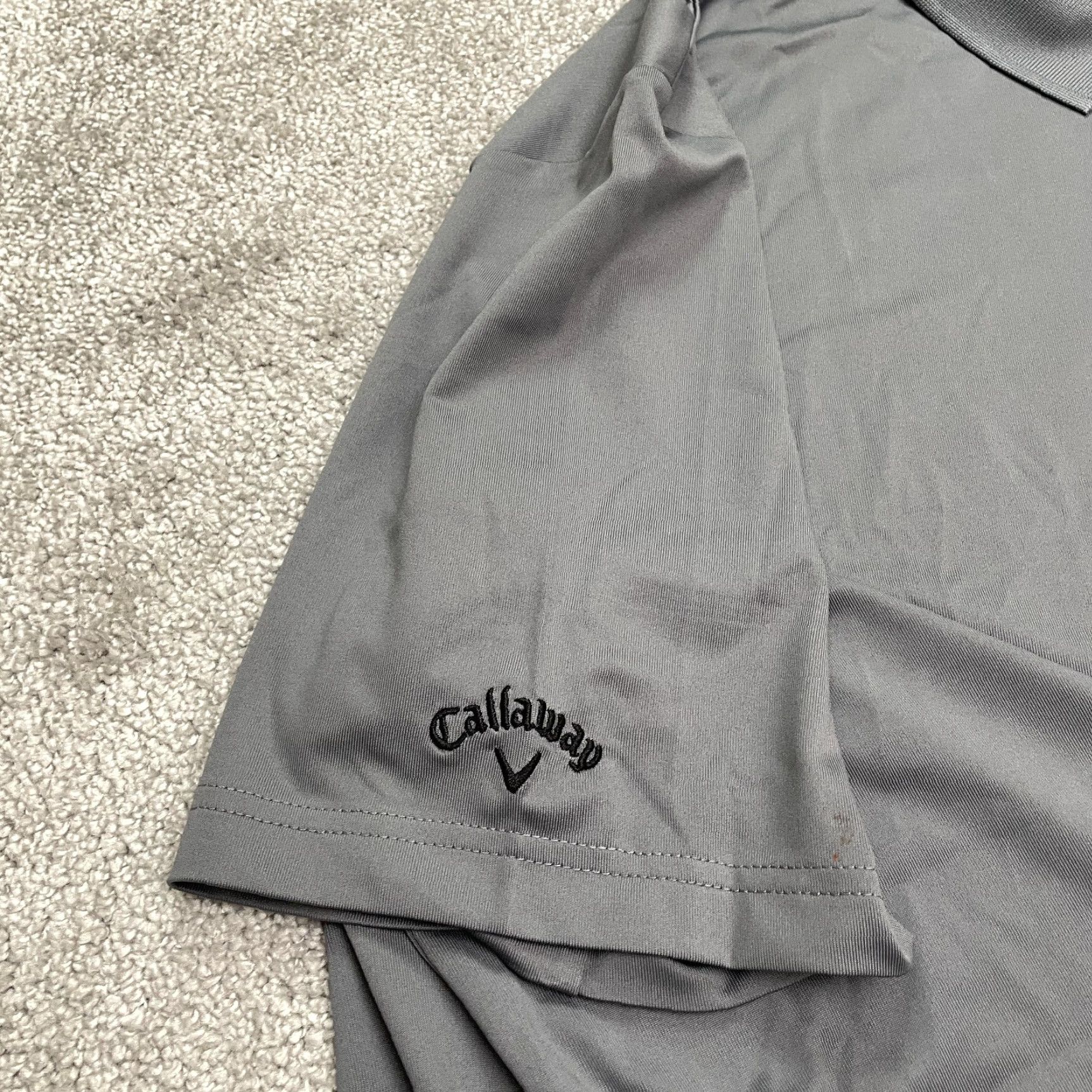 Callaway Callaway Opti Dry Polo Mens XXL Dark Gray UPF 50 Sun Protection Golf NWT Size US XXL / EU 58 / 5 - 3 Thumbnail