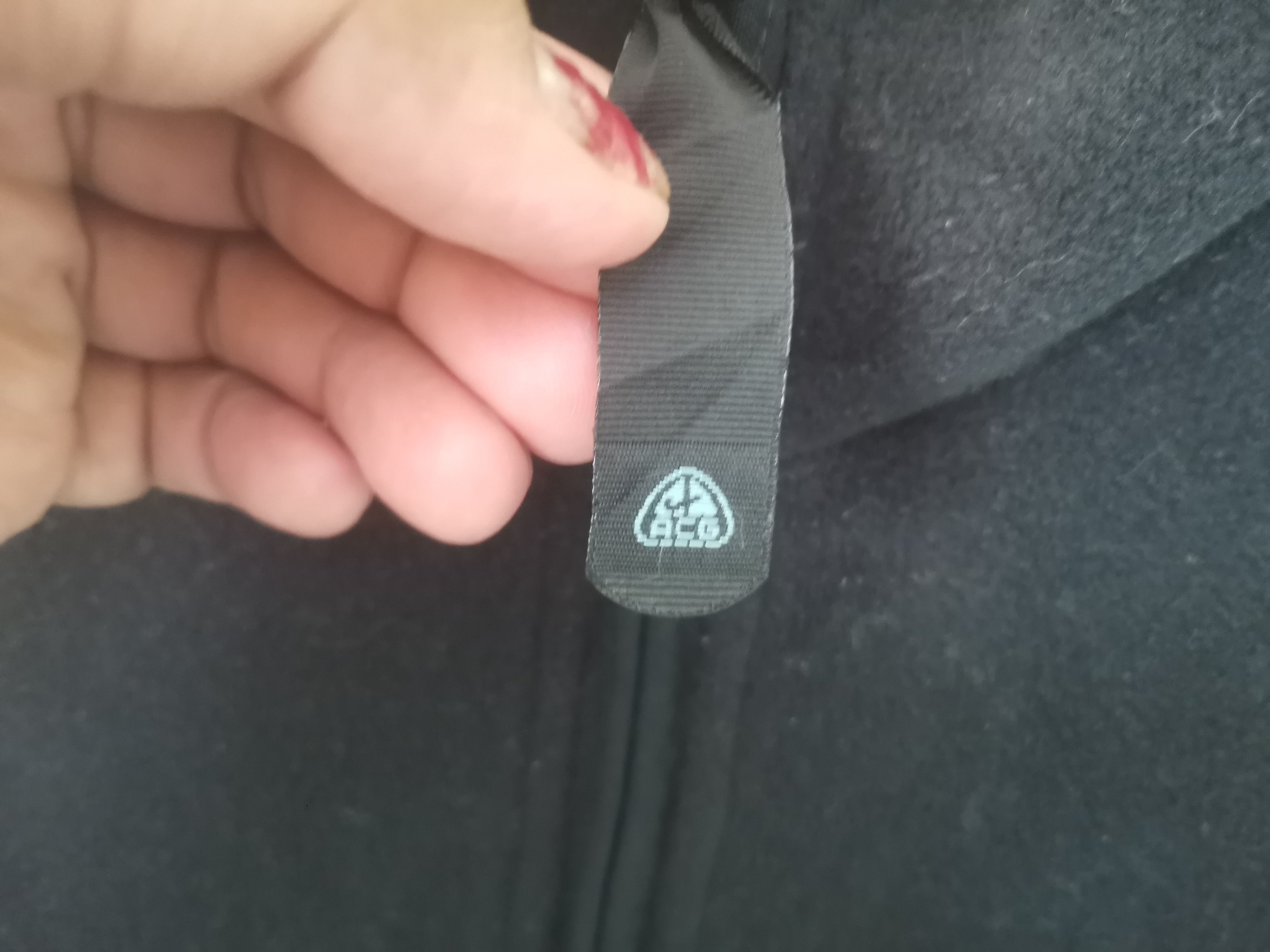 Nike × Nike ACG Rare Nike ACG fleece jacket black colour Size US L / EU 52-54 / 3 - 7 Thumbnail