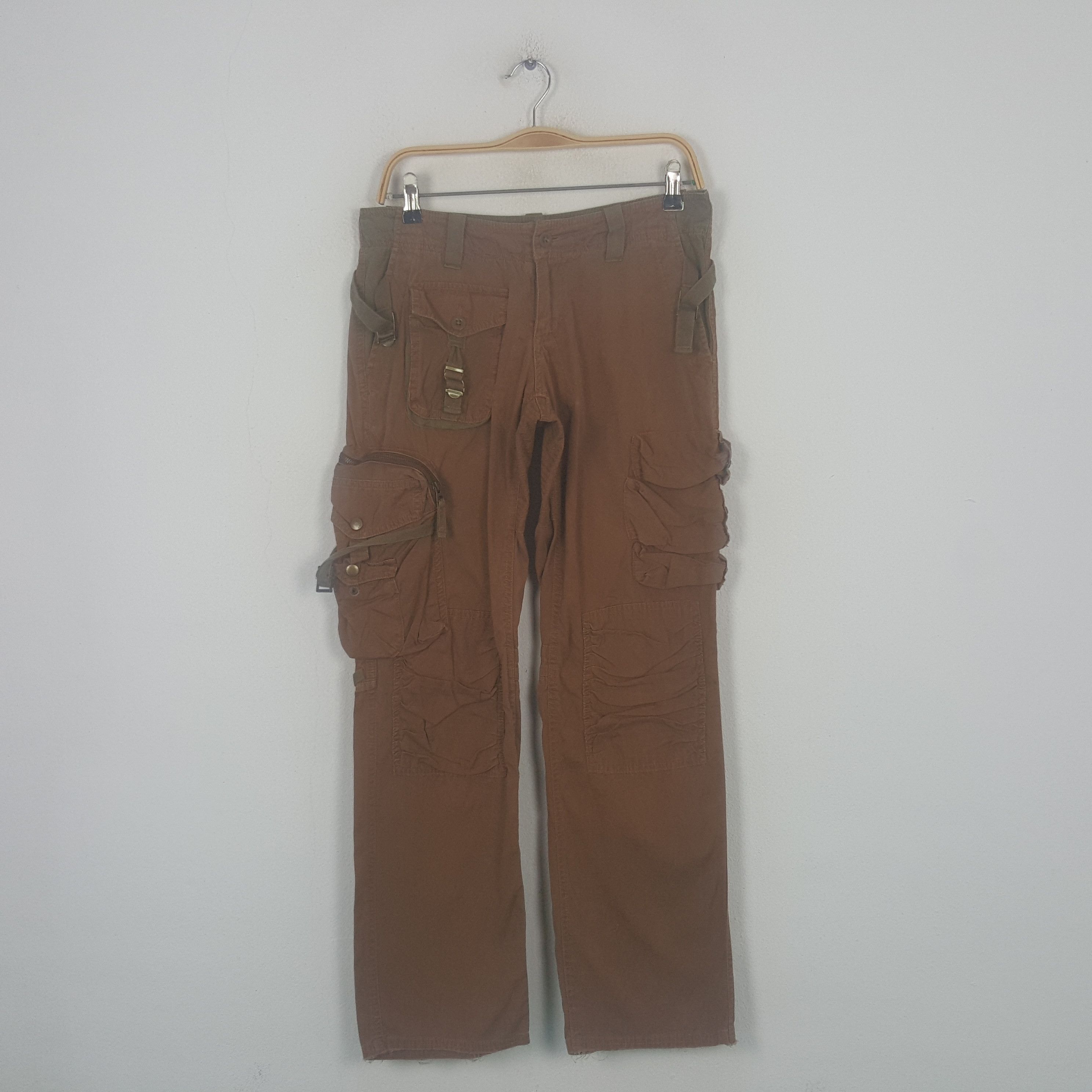 Vintage Ralph Lauren Multi Pocket Cargo Rare Pants C297N9