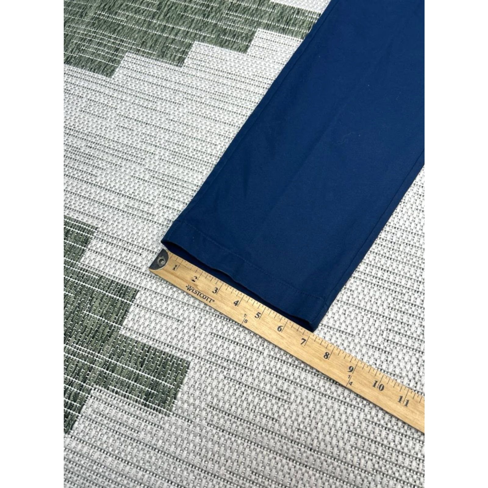 Under Armour Under Armour Chino Pants Mens 34x34 Blue Cotton Mid Rise Stretch Straight Leg Size US 34 / EU 50 - 4 Thumbnail