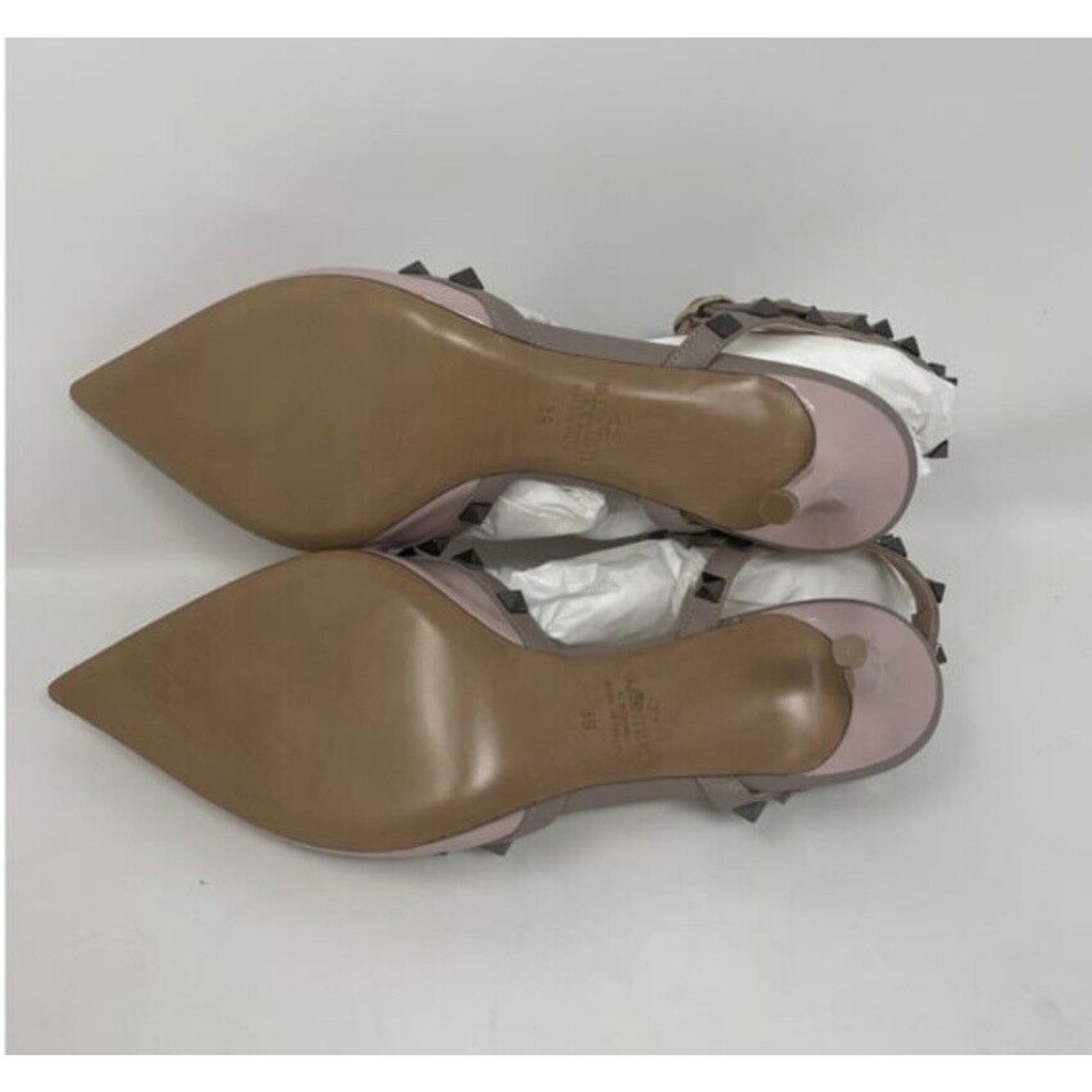 Valentino Valentino Garavani Rockstud Sandals Heels 65MM Size 39 Size US 8 / IT 38 - 8 Thumbnail
