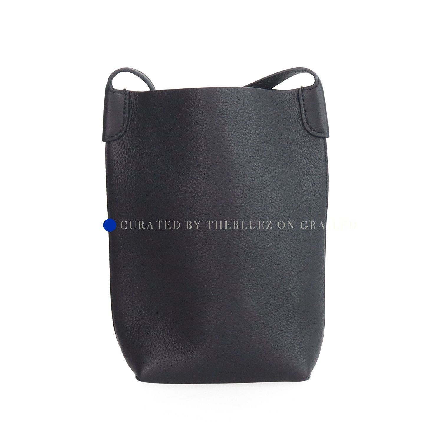 Loro Piana Black Leather Crossbody Bag Size ONE SIZE - 1 Thumbnail