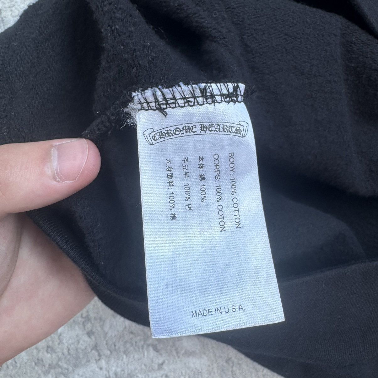 Chrome Hearts T bar USA shoulder logo pullover hoodie Size US M / EU 48-50 / 2 - 17 Thumbnail