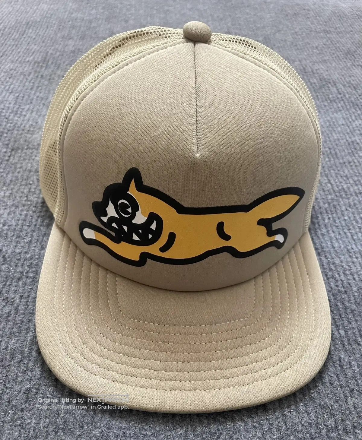 Bbc Icecream Flying Dog Baseball Cap / Sun Hat in Beige, Men's — image 2 of 5