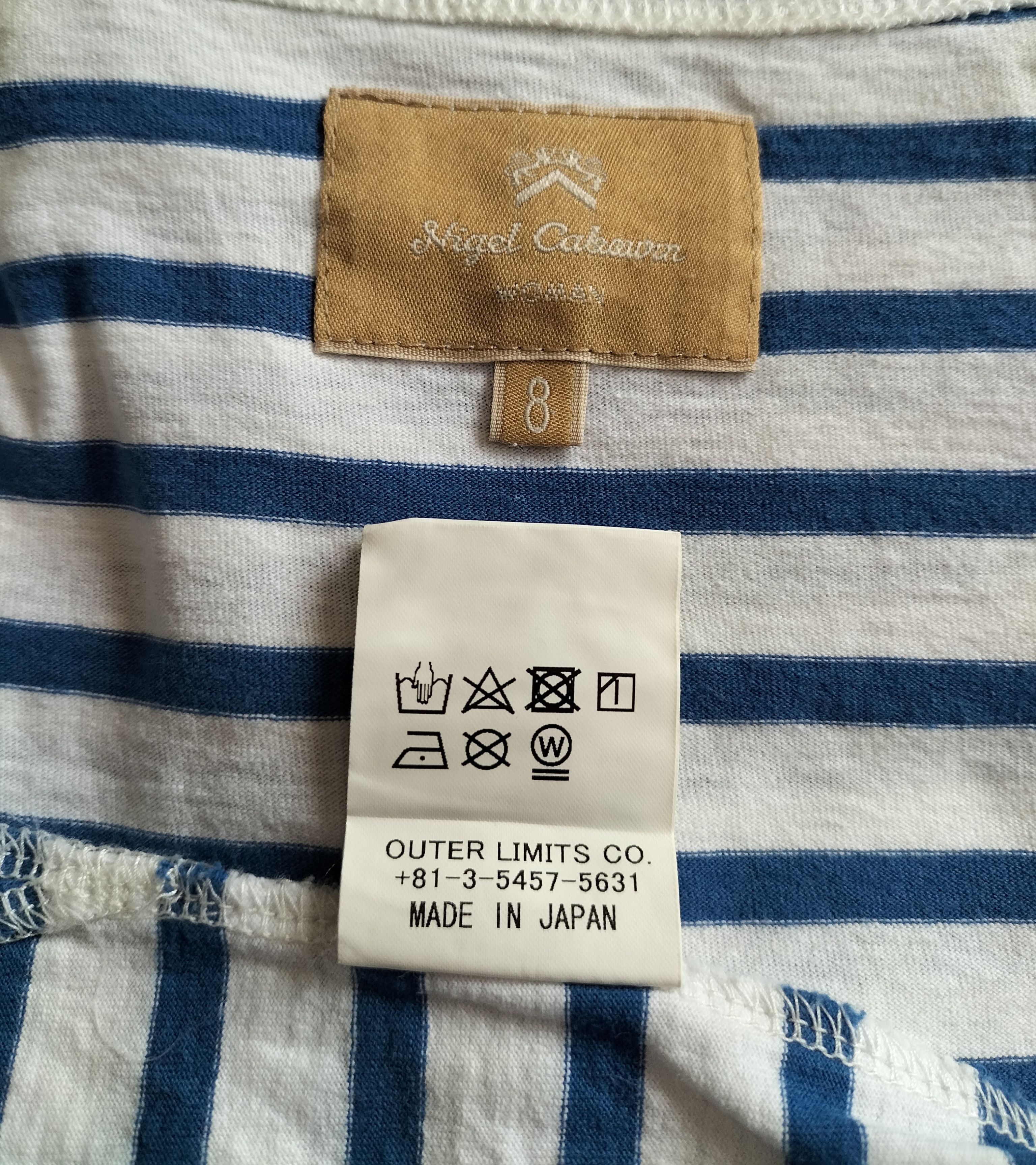 Nigel Cabourn Nigel cabourn stripes basque tshirt Size M / US 6-8 / IT 42-44 - 6 Thumbnail