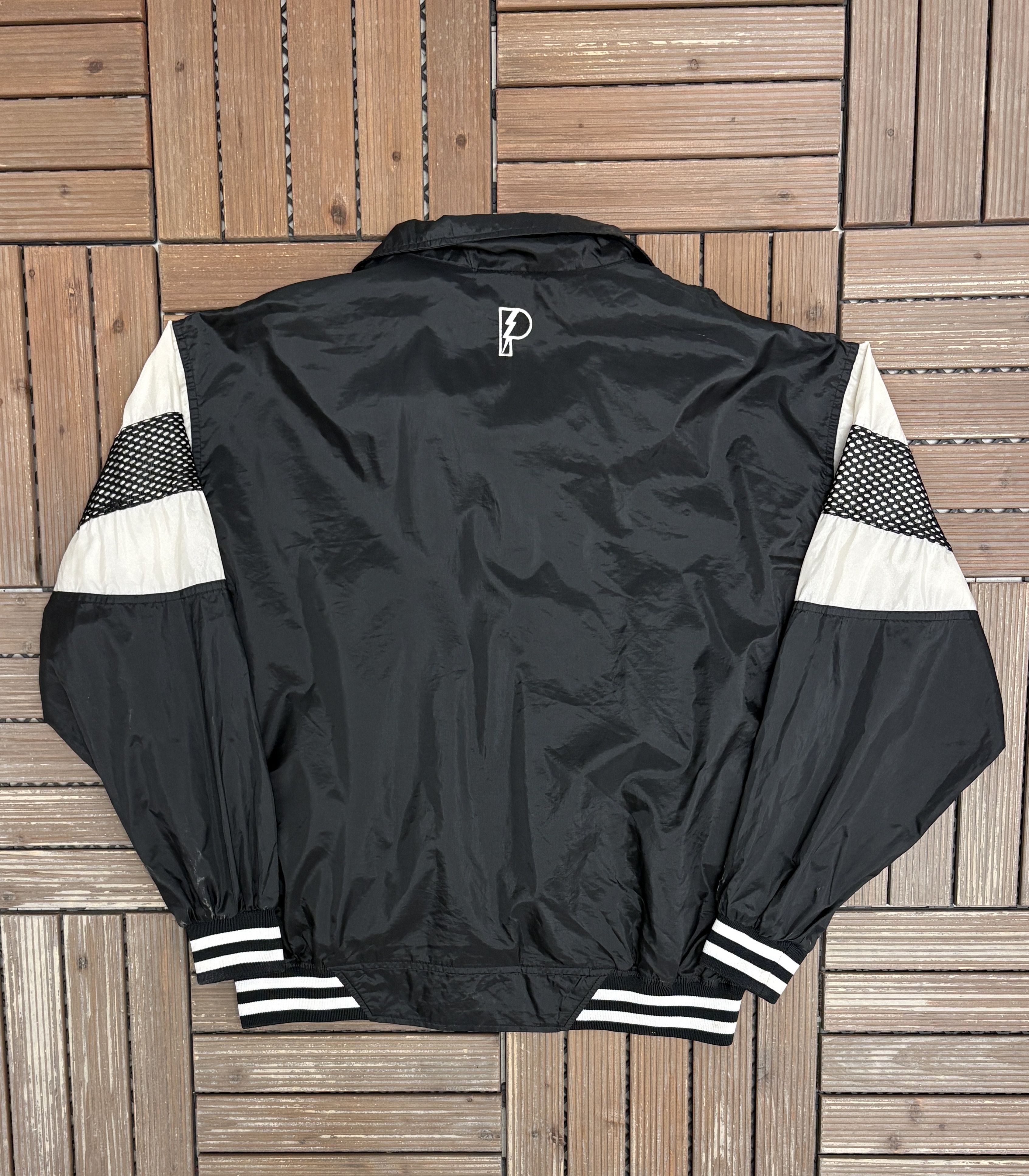 Vintage Pro Player Black Vintage Windbreaker Jacket Size US M / EU 48-50 / 2 - 4 Thumbnail