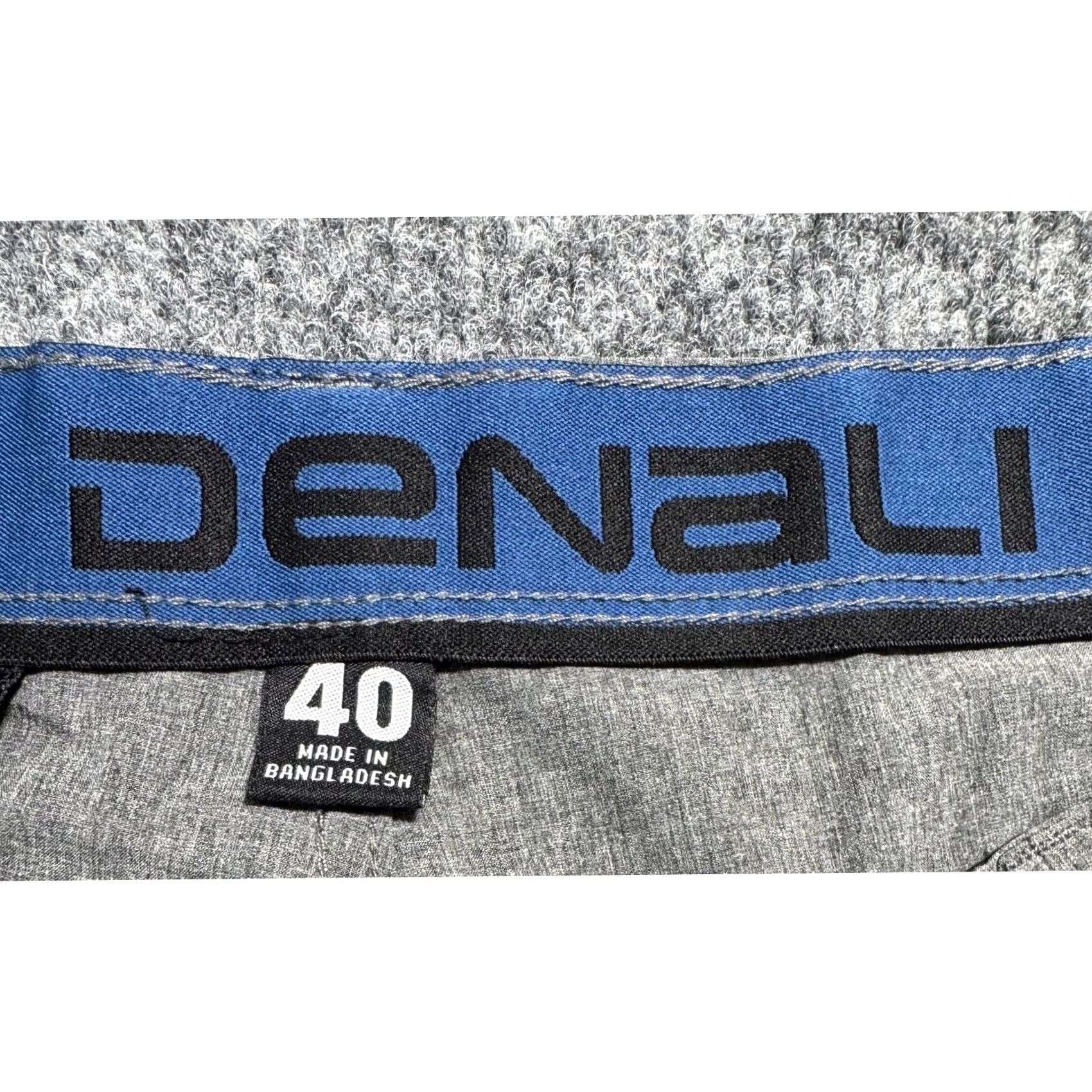 Vintage Denali Mens 40 Hybrid Stretch Performance Shorts Gray Heathered Size US 40 / EU 56 - 3 Thumbnail