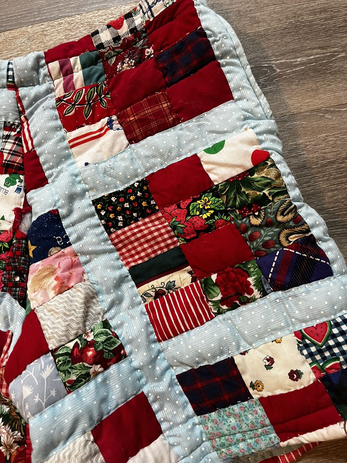 Other Handmade Cut n Sewn Quilt Shorts Size 36" / US 14 / IT 50 - 4 Thumbnail