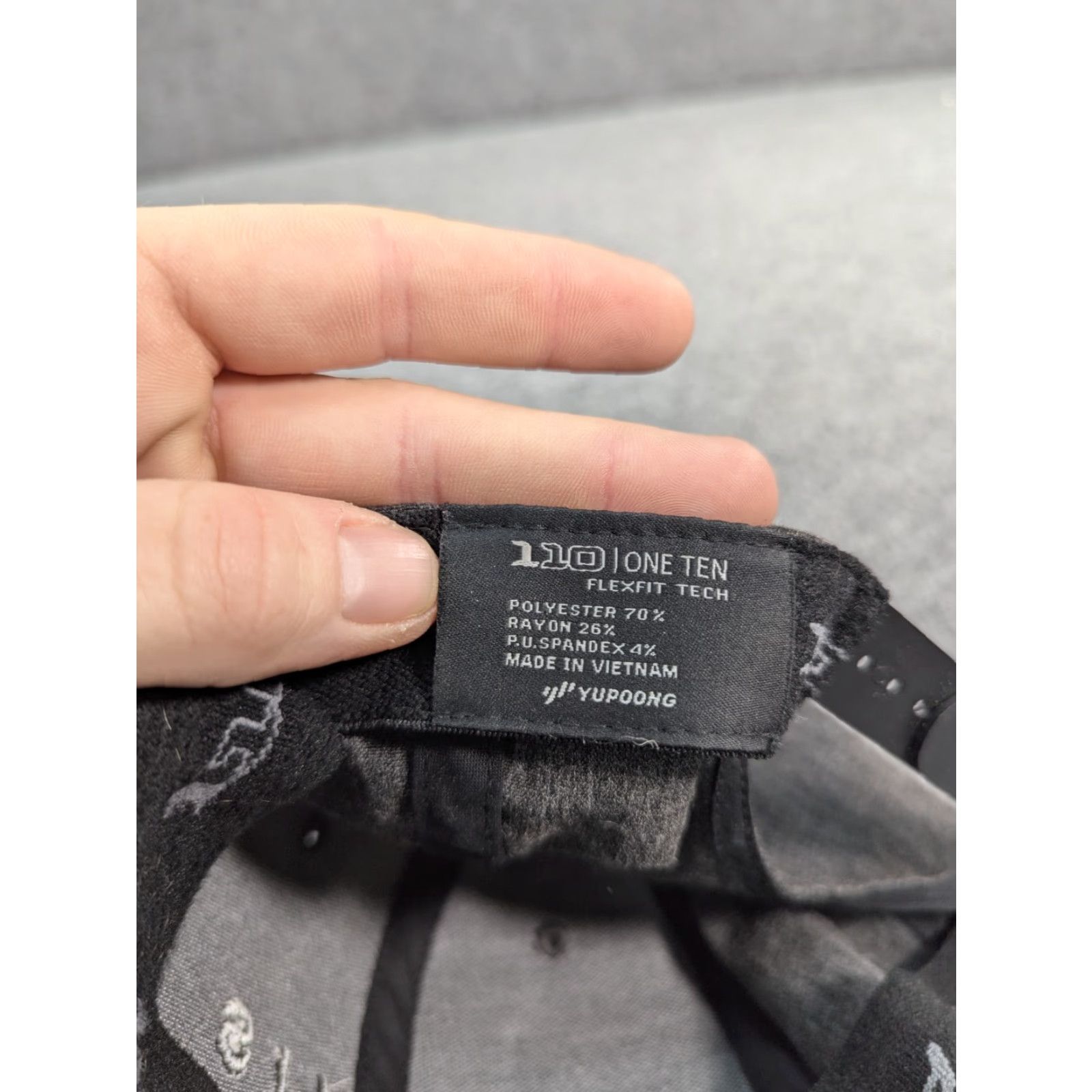 TravisMathew Travis Mathew Spell Out Snapback Hat Gray Adjustable One Size Men Casual Sports Cap Size ONE SIZE - 4 Thumbnail