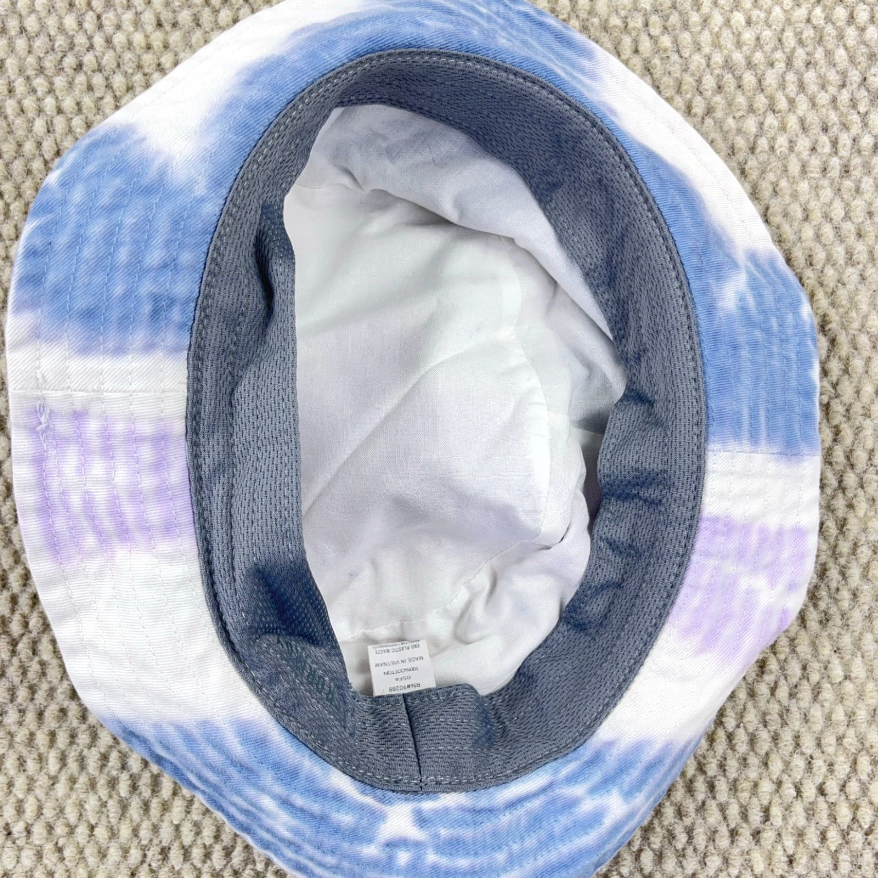Adidas Adidas Bucket Hat Cap Multicolor Blue Purple Tie Dye Adult mens Rainbow Logo Outdoor Sports Casual Bucket Hat Size ONE SIZE - 7 Thumbnail