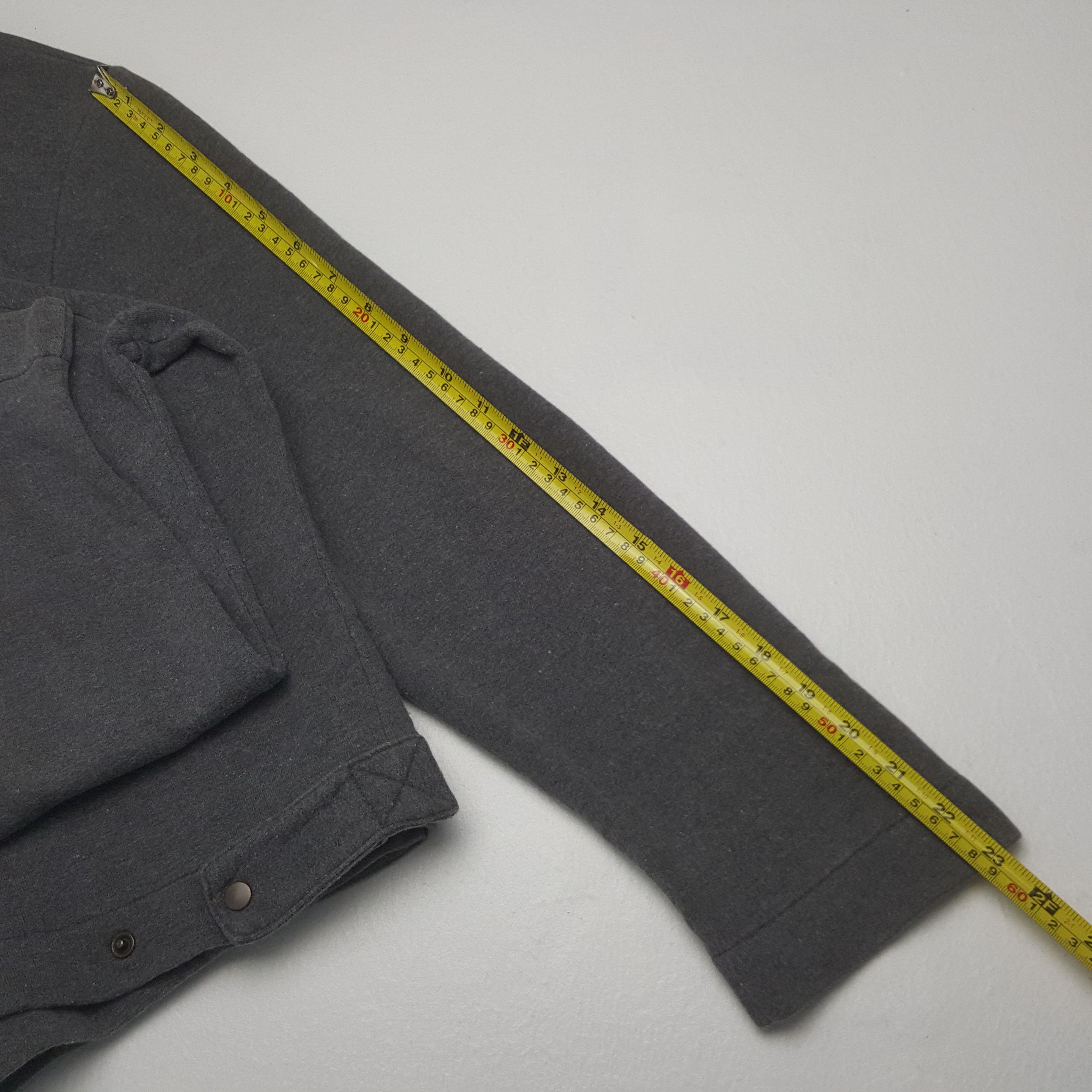 agnes b. Vintage Agnes b. Paris Crop Sweatshirt C304N3 Size L / US 10 / IT 46 - 7 Thumbnail