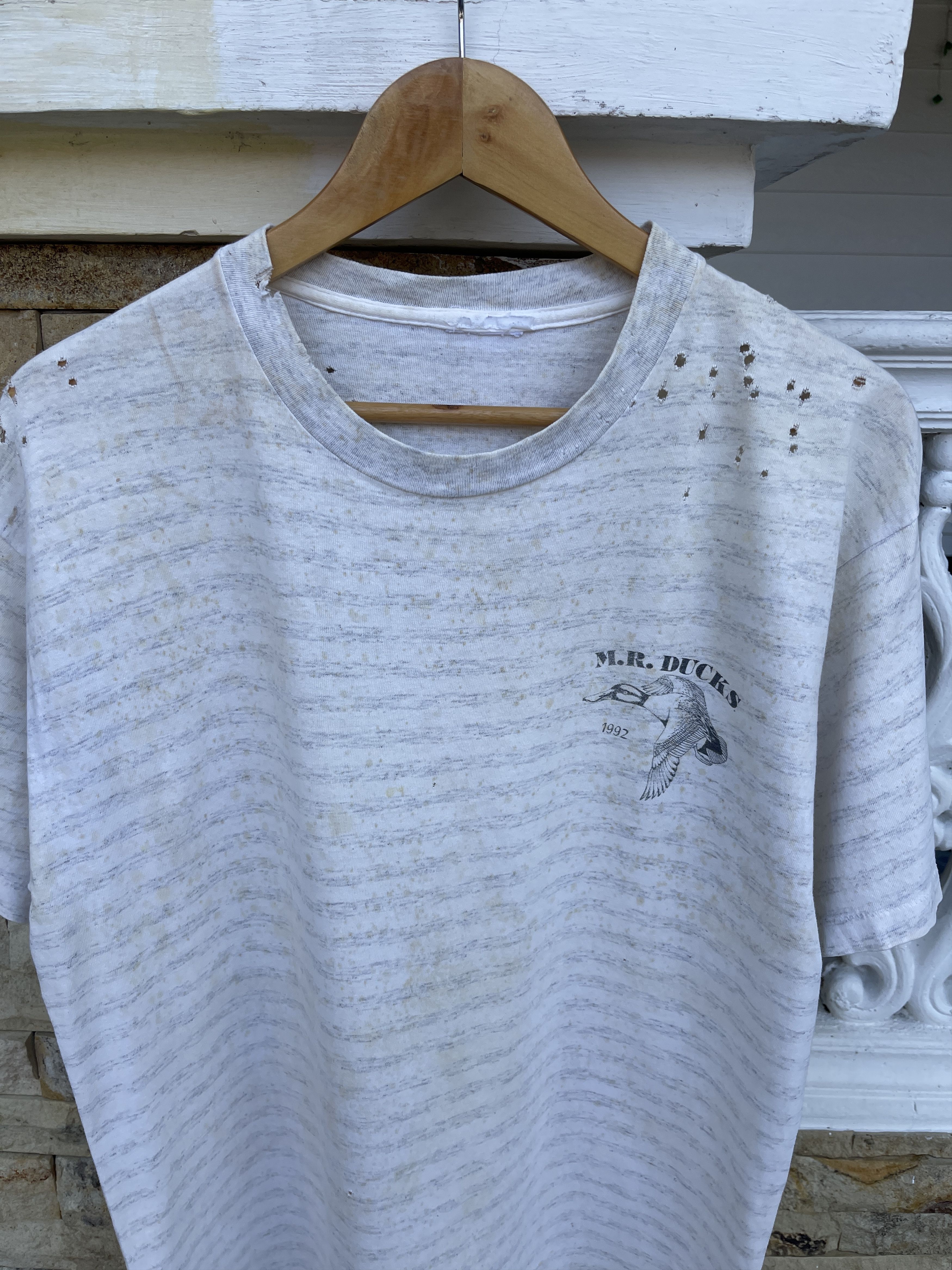 Other LastDrop🔥Rare🔥Vintage 90s Mr Duck Thrashed Single Stitch Tee Size US M / EU 48-50 / 2 - 3 Thumbnail