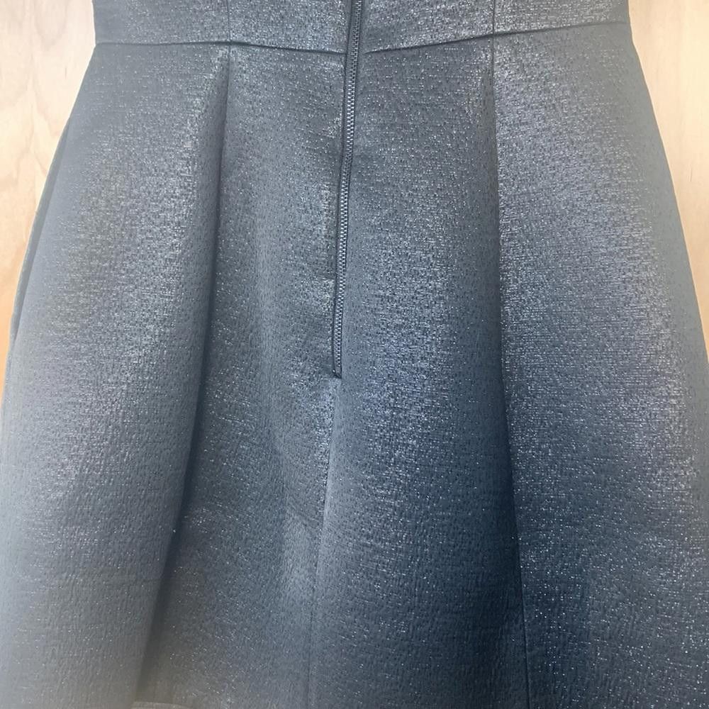 Designer Alice + Olivia - Sleeveless mini Sparkle fabric dress-size 2 Size XS / US 0-2 / IT 36-38 - 9 Thumbnail