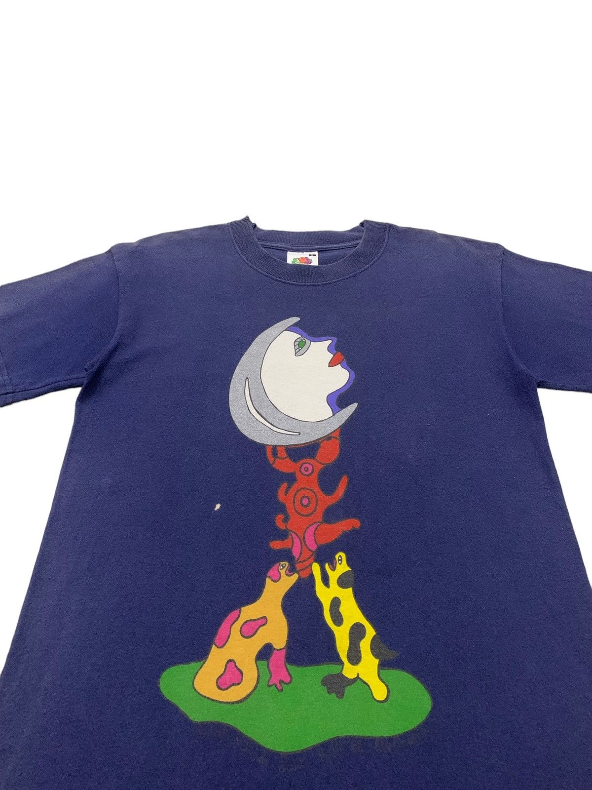 MoMA × Vintage Vintage 90s Illustration Art Graphic Moma Tshirt Size US S / EU 44-46 / 1 - 5 Thumbnail
