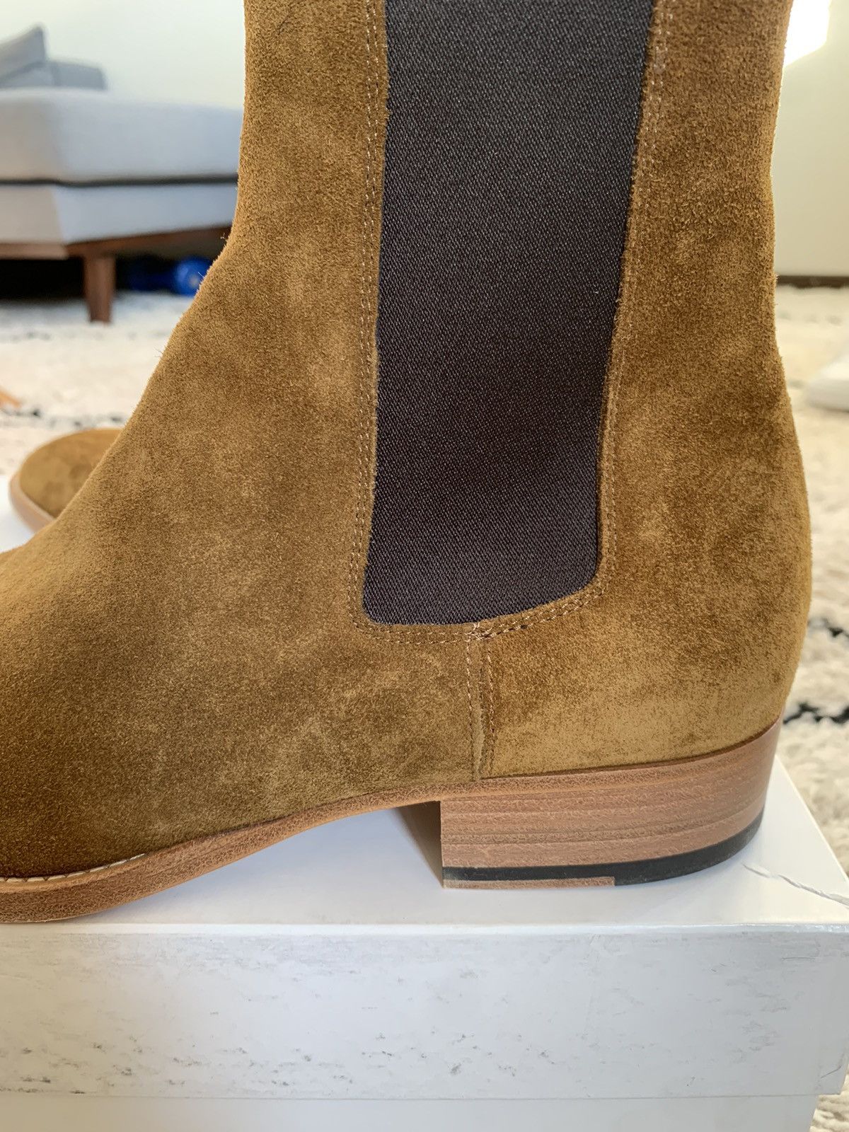 Sandro Sandro Suede Chelsea Boots Size US 10 / EU 43 - 9 Thumbnail