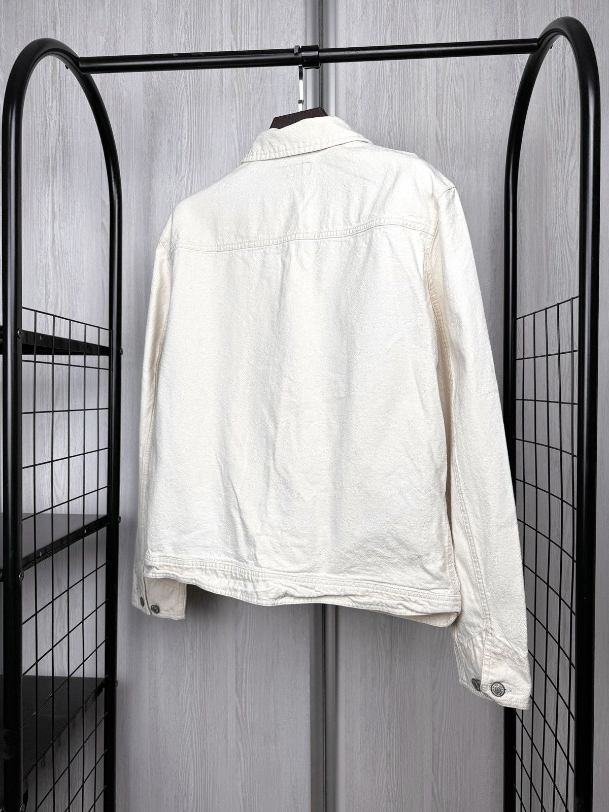 Polo Ralph Lauren Polo Ralph Lauren beige vintage 00’s denim zip up jacket L Size US L / EU 52-54 / 3 - 8 Thumbnail