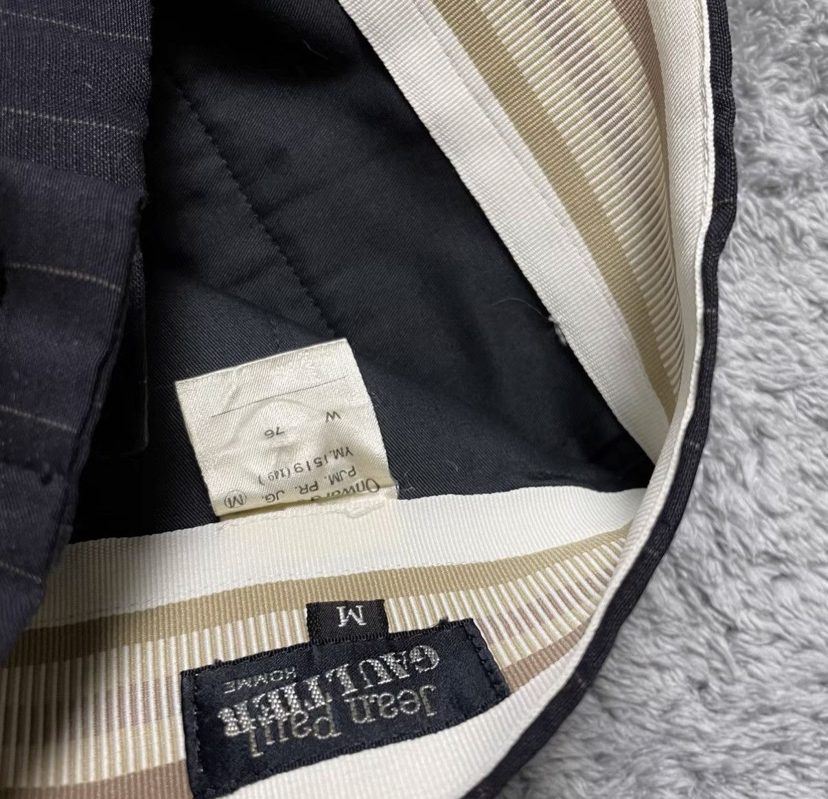 Jean Paul Gaultier Jean Paul Gaultier 98AW Striped Tailored Trousers J29 Size US 34 / EU 50 - 4 Thumbnail