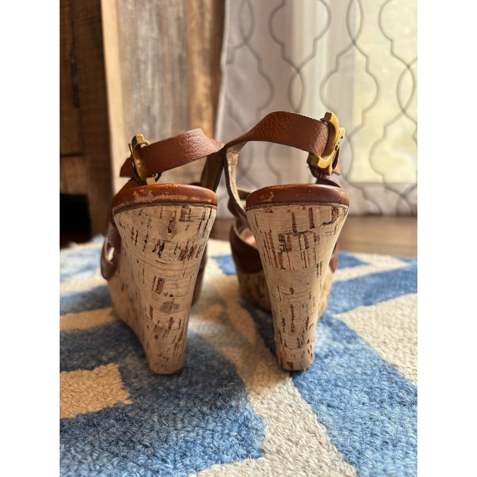 Chloe Chloe brown wedge sandals Size US 9 / IT 39 - 4 Thumbnail