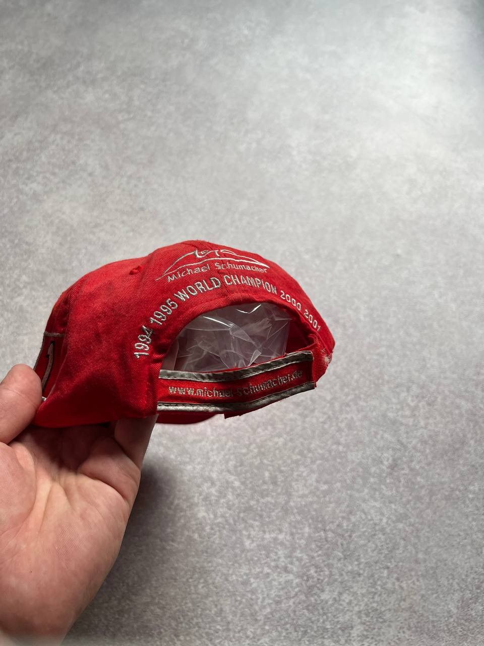 Vintage Vintage F-1 Schumacher Racing Y2K Cap Size ONE SIZE - 4 Thumbnail