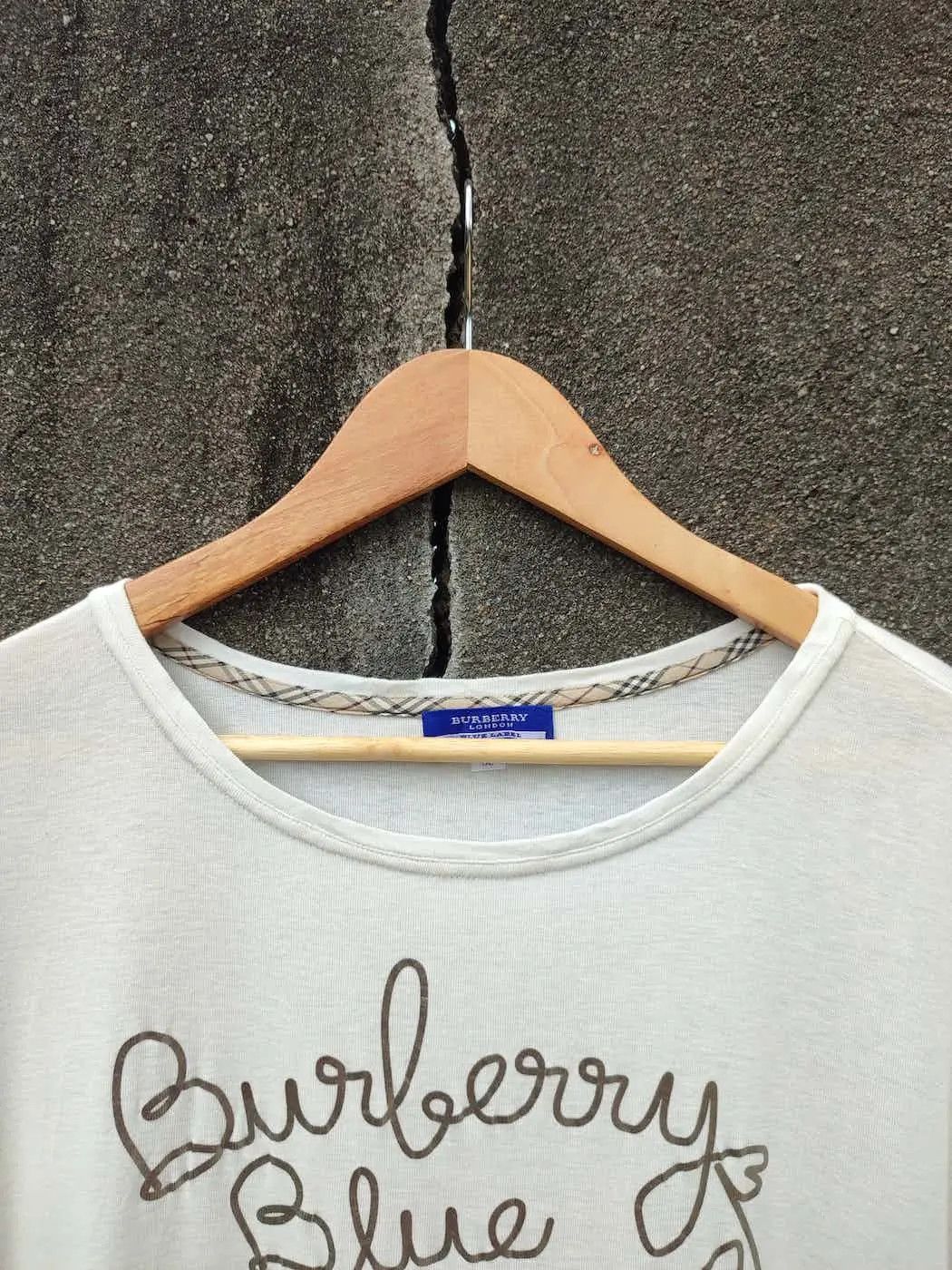 Burberry × Designer 🔥STEAL🔥Burberry London Blue Label Oversize Tee Size S / US 4 / IT 40 - 3 Thumbnail