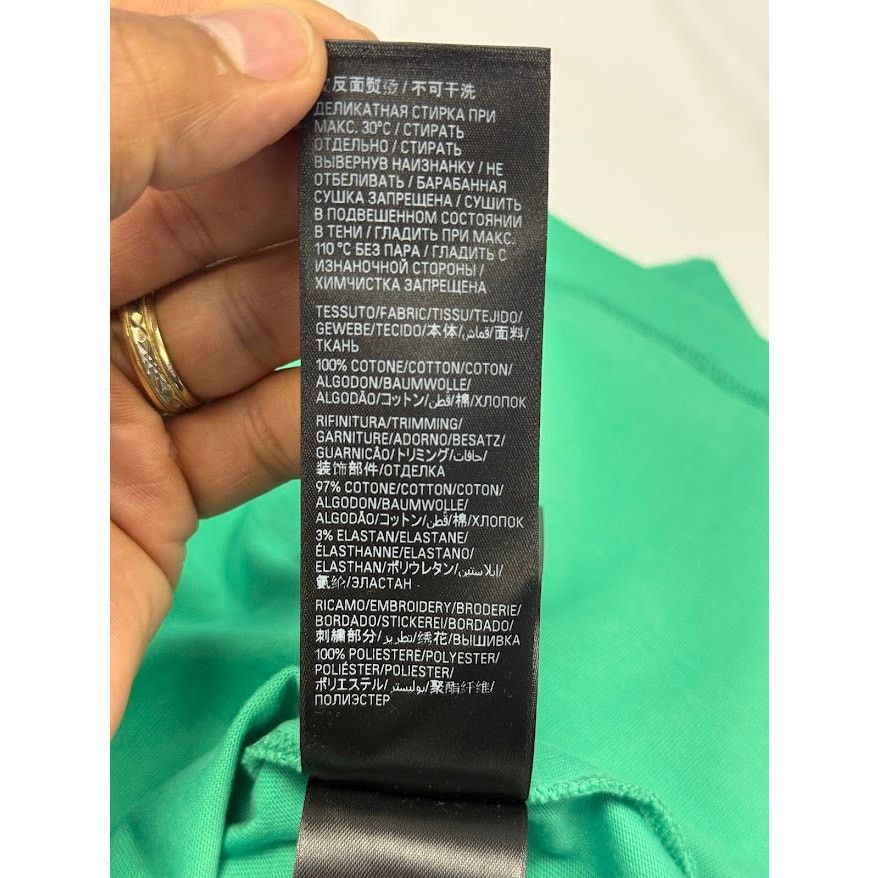 Balenciaga o1rshd1 Em Political Campaign Vintage Jersey T-Shirt Green Size US XS / EU 42 / 0 - 15 Thumbnail