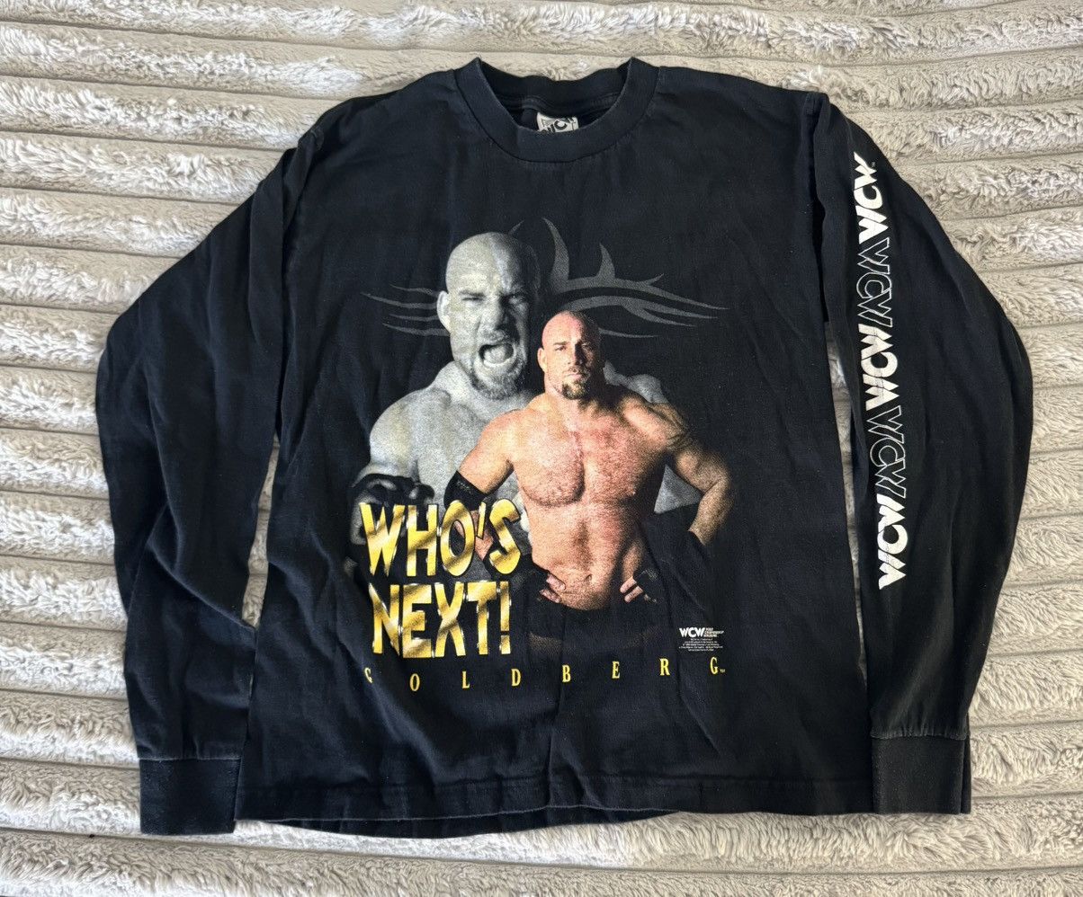 WCW/nWo 90s WCW goldberg who’s next authentic wrestling t sweatshirt Size US M / EU 48-50 / 2 - 5 Thumbnail